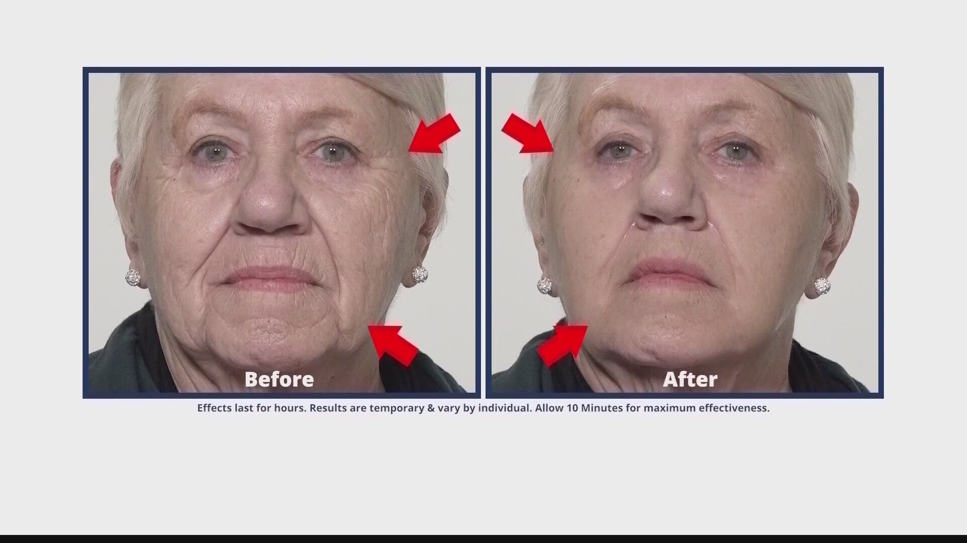 Shrink your undereye bags and wrinkles from view!