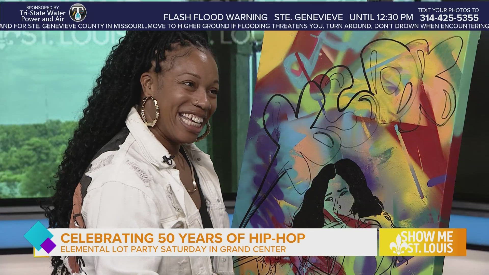 Local artist and teacher, Deonne Moore, joined Mary in studio to share an inside look on the event and do a live art demonstration.