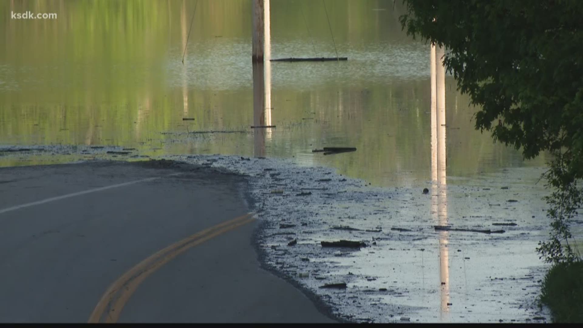 Just because there's water, the mayor wanted to let everyone know Kimmswick is still open for business.