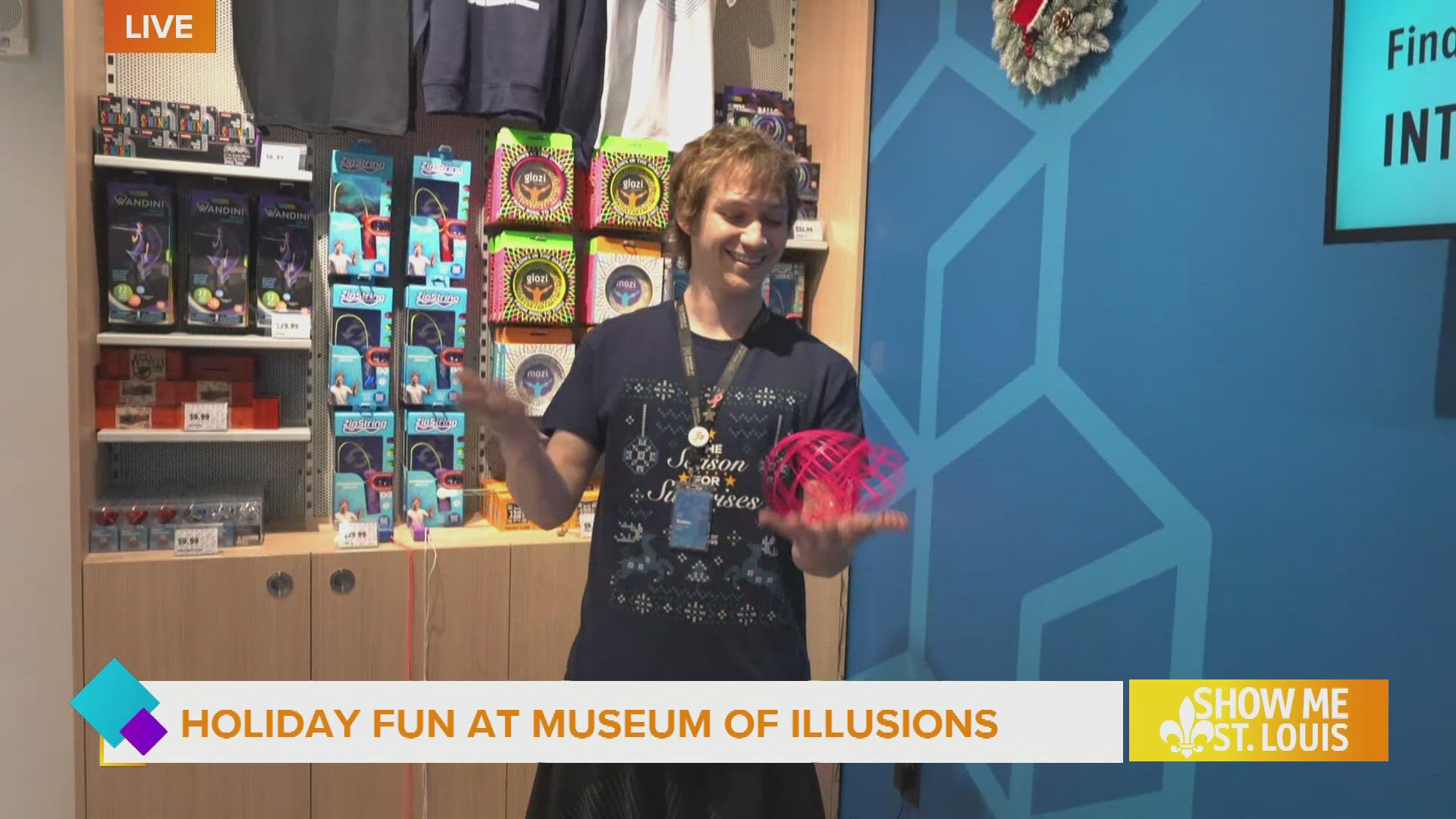 Museum of Illusions in St. Louis offers STEM toys and festive holiday ...