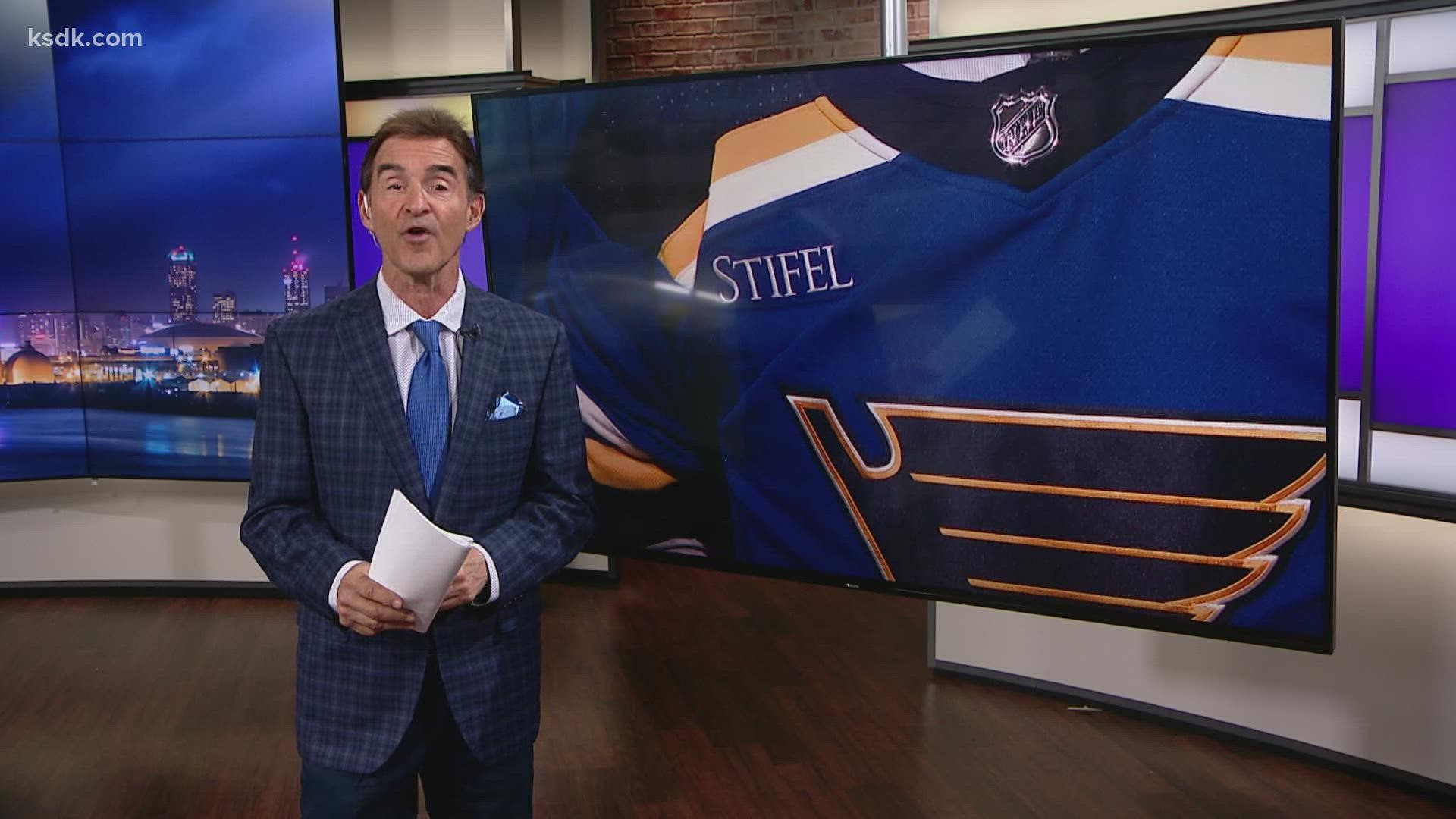 Blues name Stifel as team's official jersey sponsor 