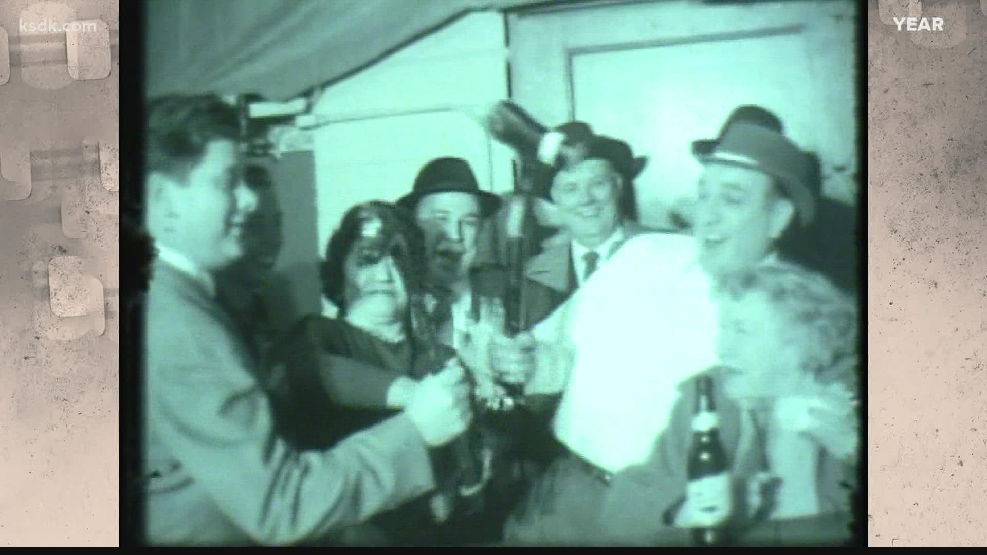 Here's video from 1960 of people enjoying some beer and corned beef and cabbage at an unnamed tavern in the city.