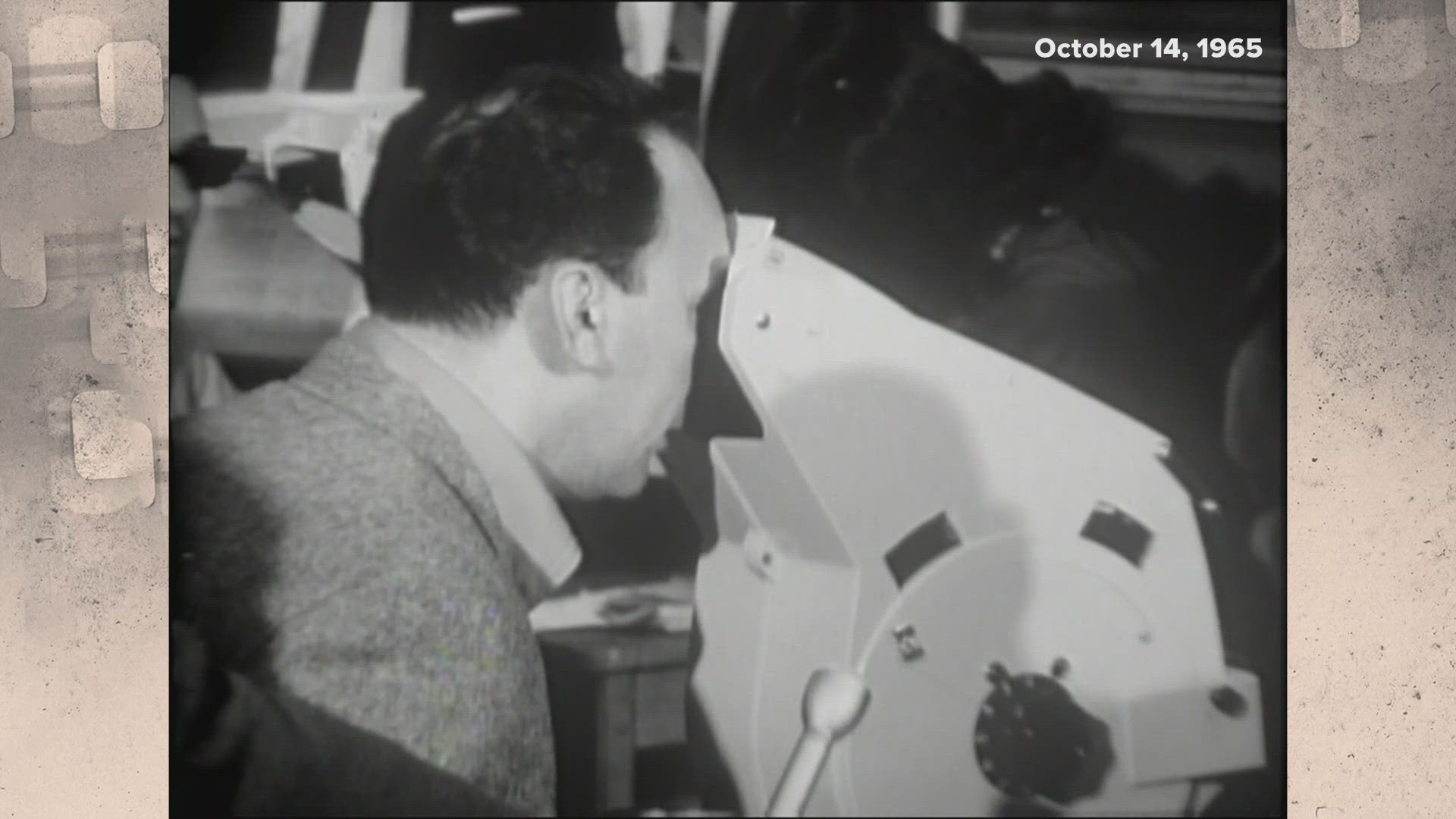 Vintage KSDK goes back to Oct. 14, 1965. The first day a new state law went into effect making vision tests mandatory for anyone wanting a Missouri driver's license.