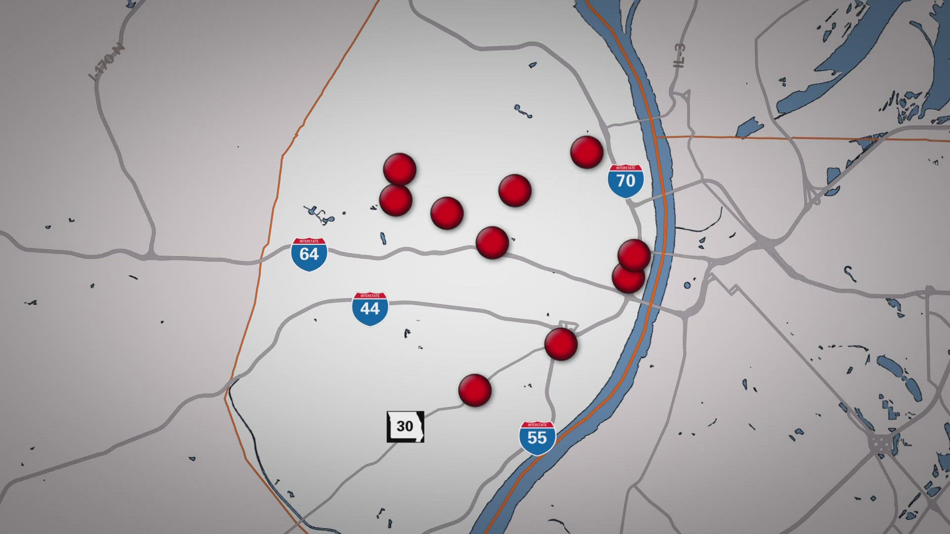 St. Louis is investing $46 million into making safety improvements at 10 of the city's most dangerous intersections. The project will take years to complete.