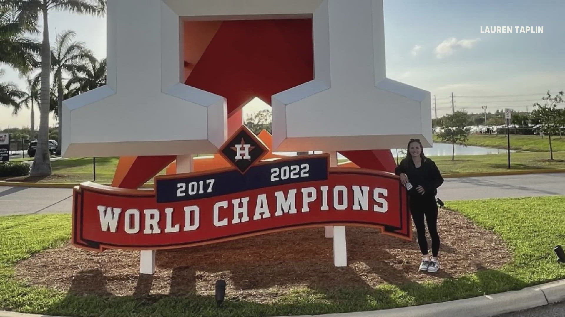 Edwardsville native Lauren Taplin grew up a Cardinals fan. Now she's the player personnel coordinator hitting it out of the park with the Houston Astros.