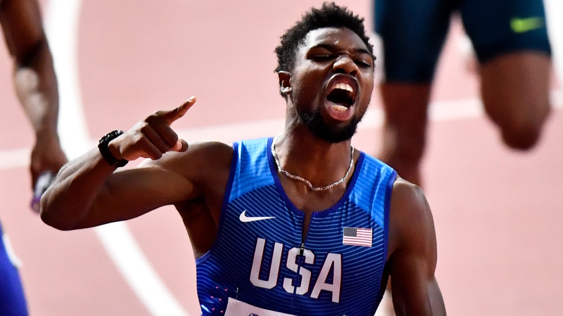 There is a creativity to Noah Lyles that can't be contained simply by his expressions after victories on the track
