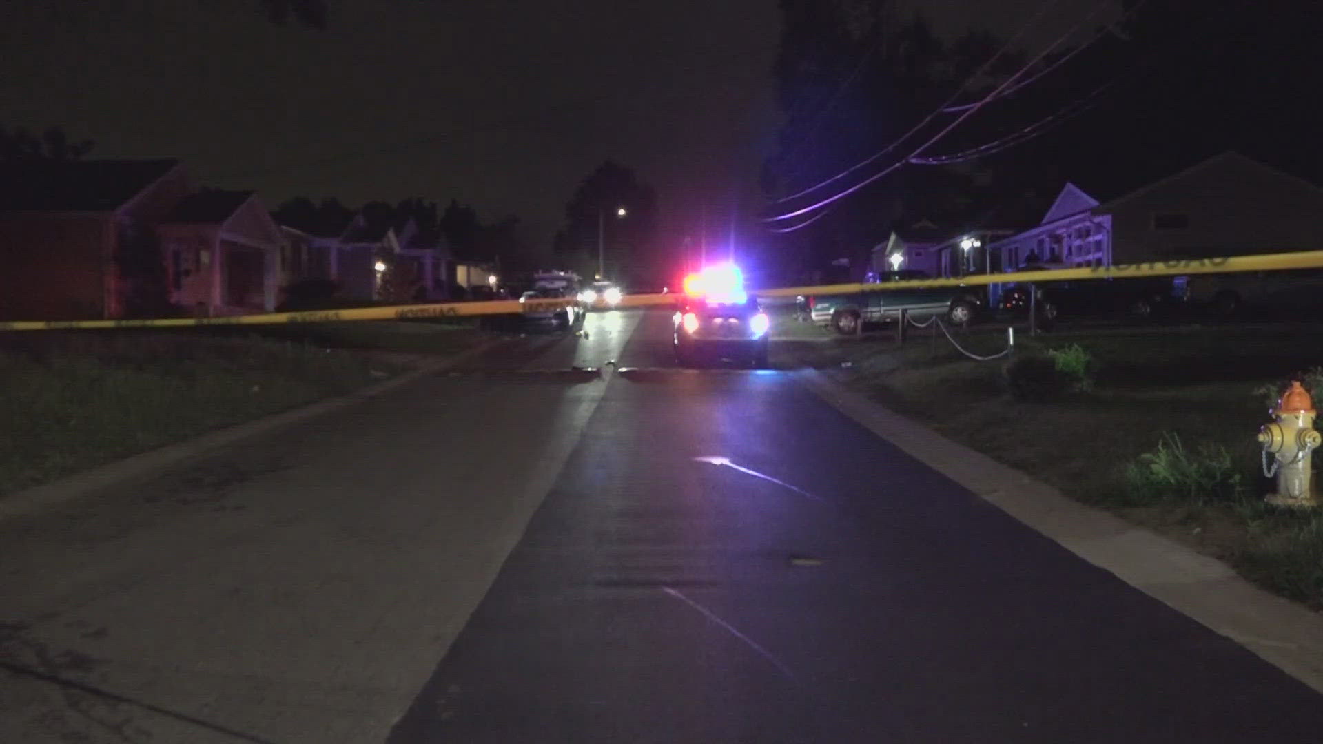 Officers found the shooting victim inside a car on Jefferson Avenue. The man was taken to an area hospital and later died, police said.