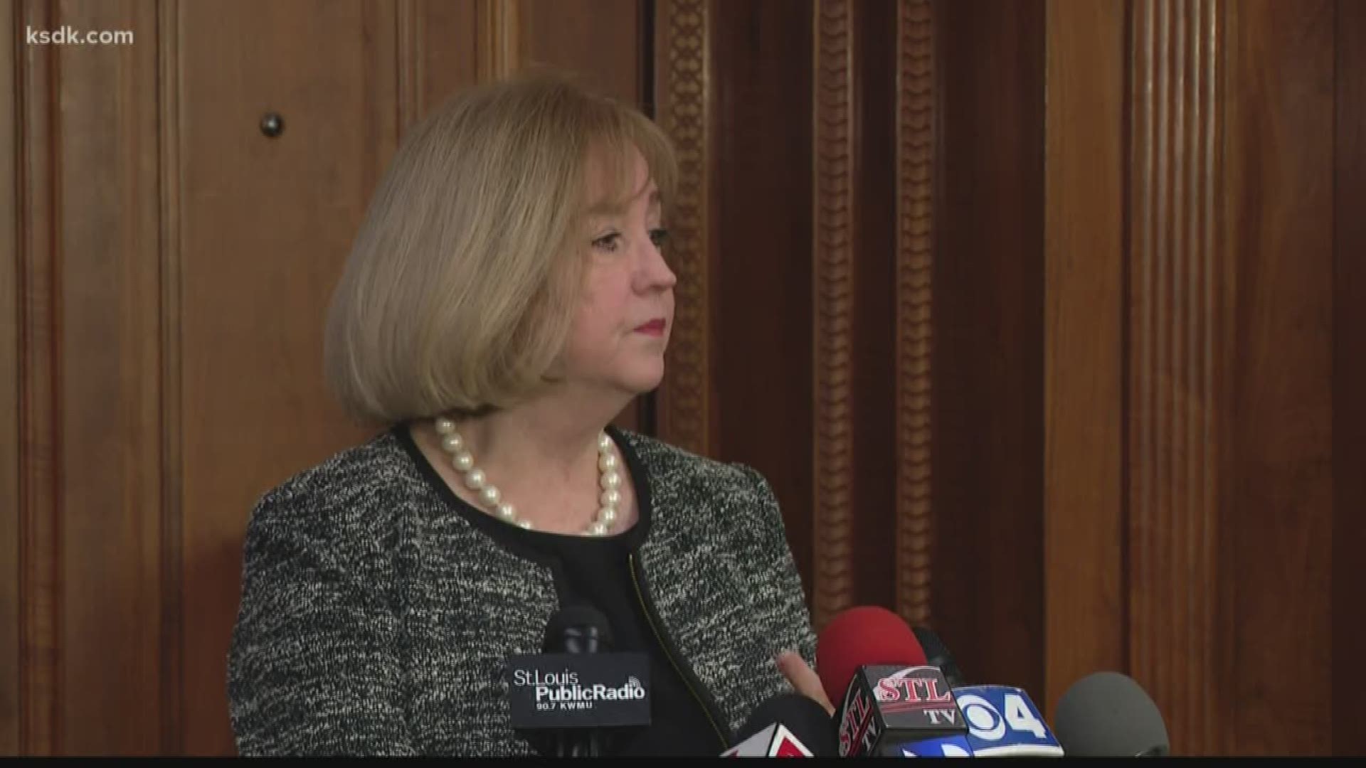 Mayor Lyda Krewson says to hire qualified police officers the city must be able to hire outside its borders.