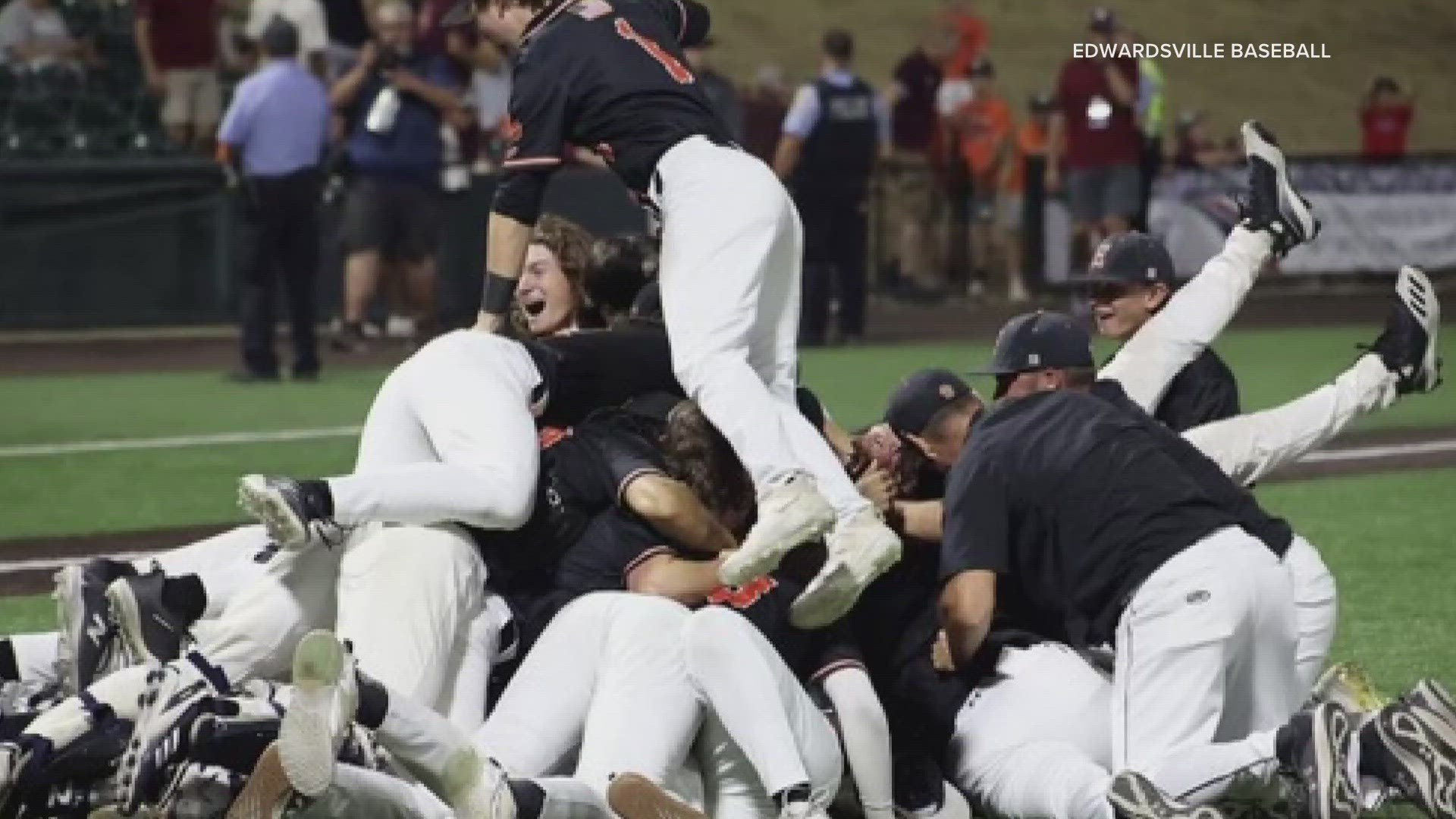 At Edwardsville High School, baseball is a serious business. But this year, the Tigers pulled off the back-to-back for the first time ever.