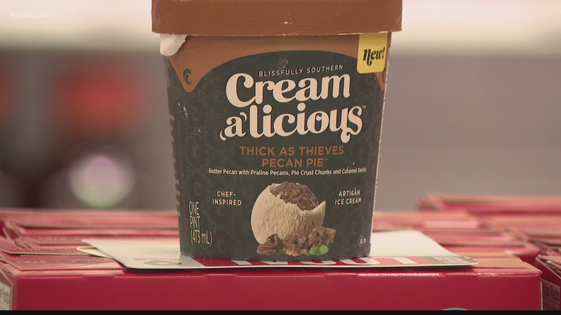 Schnucks and Cardinals team up with new ice cream