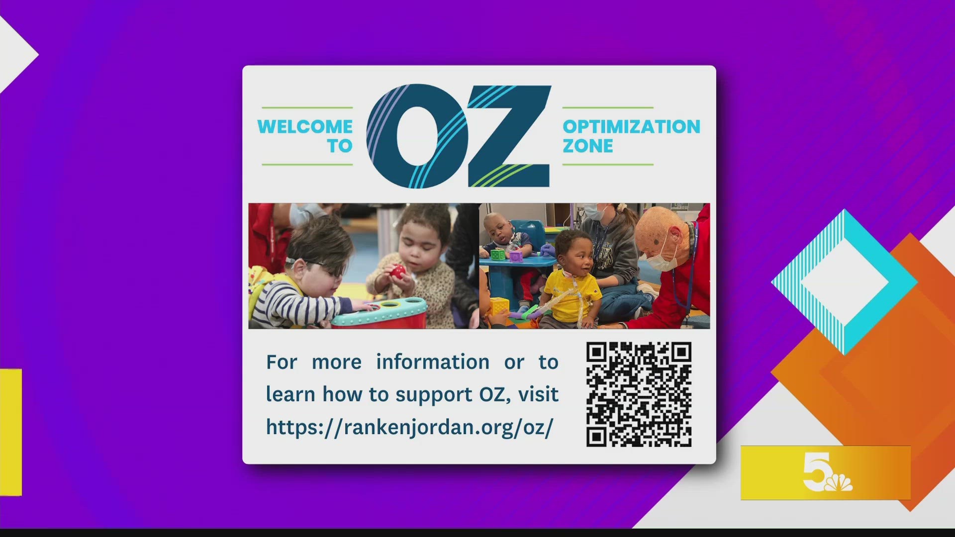 A year ago, Ranken Jordan launched an innovative program called OZ (Optimization Zone) to ensure children who are in the hospital long-term.
