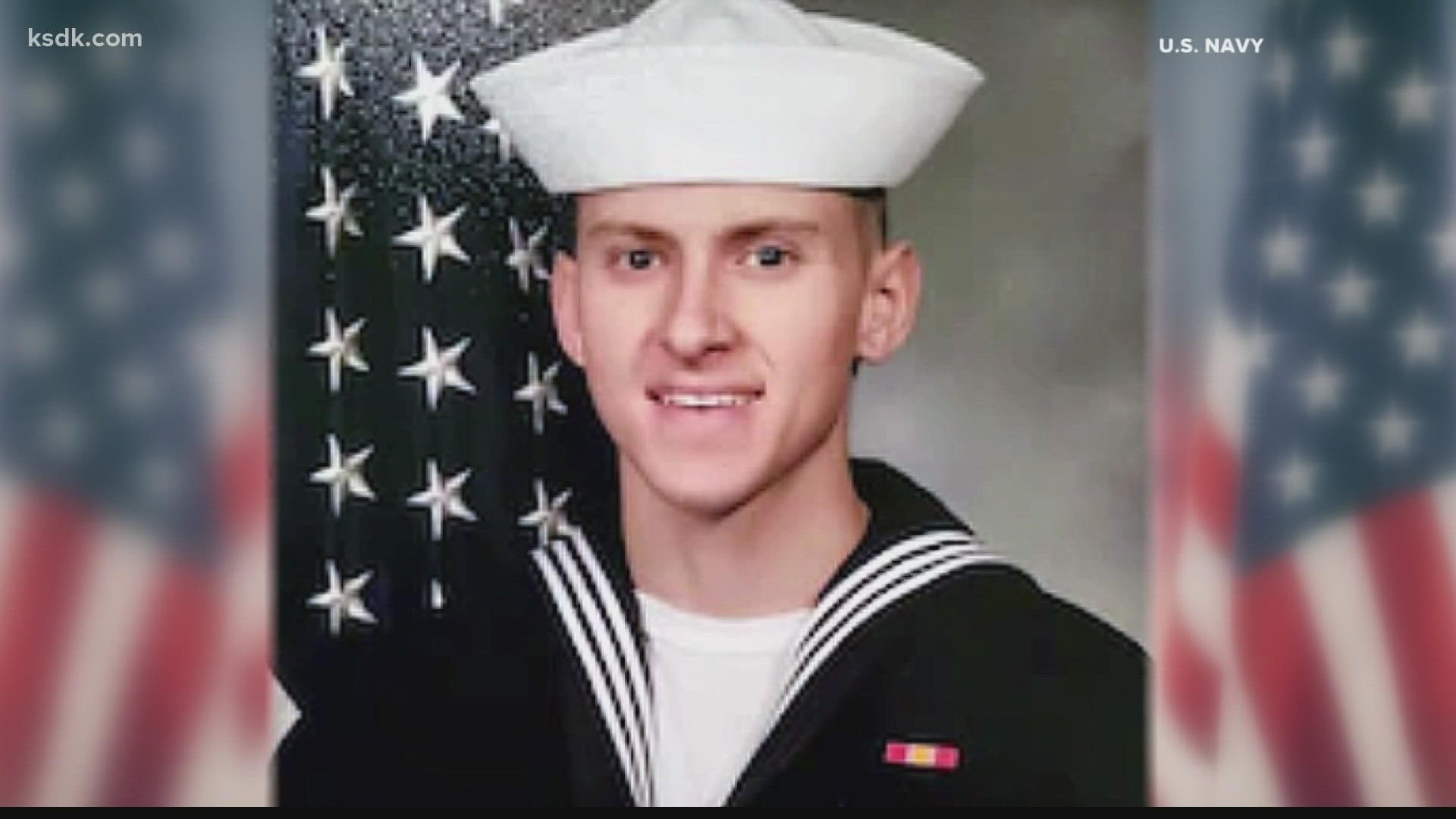 On Friday, a fallen sailor from St. Louis will is returning home.