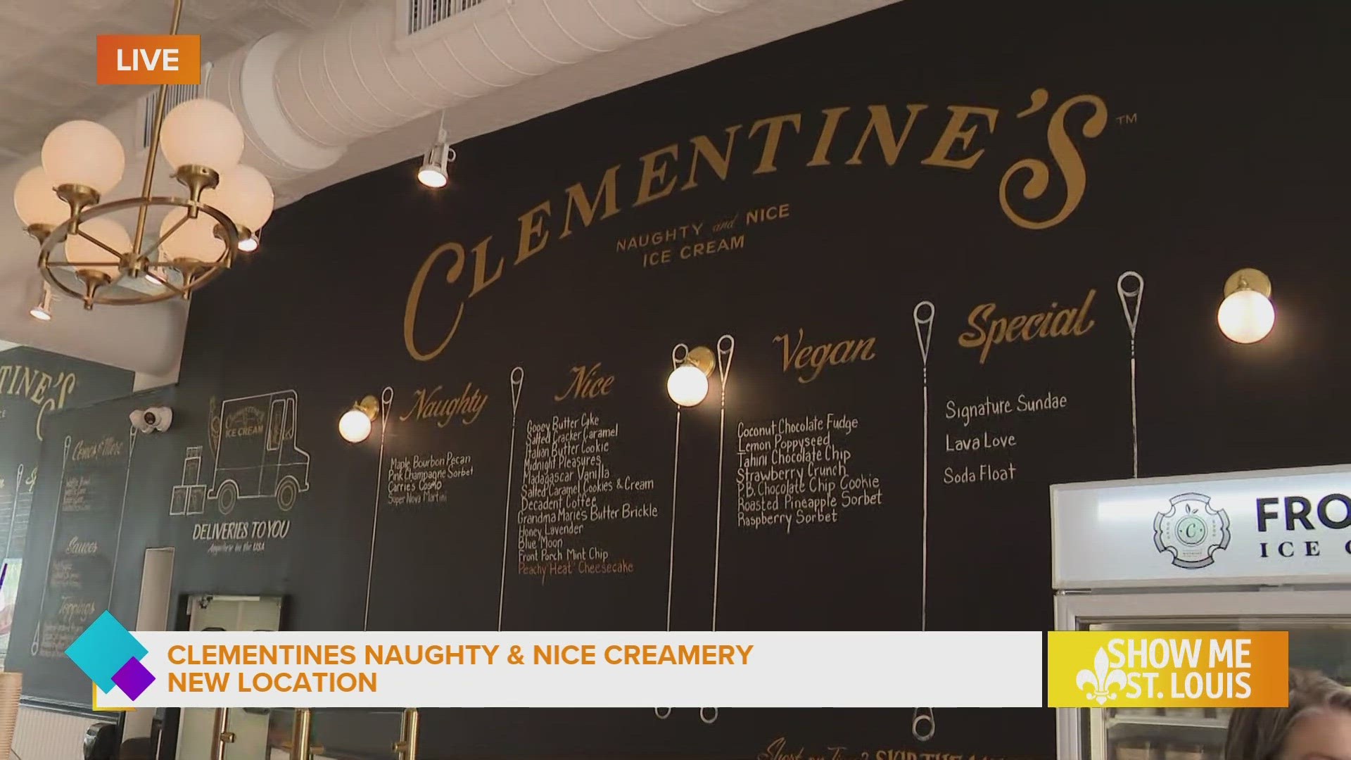 Clementine's newest location in Central West End invites you in with bright aesthetics and of course popular ice cream flavors.