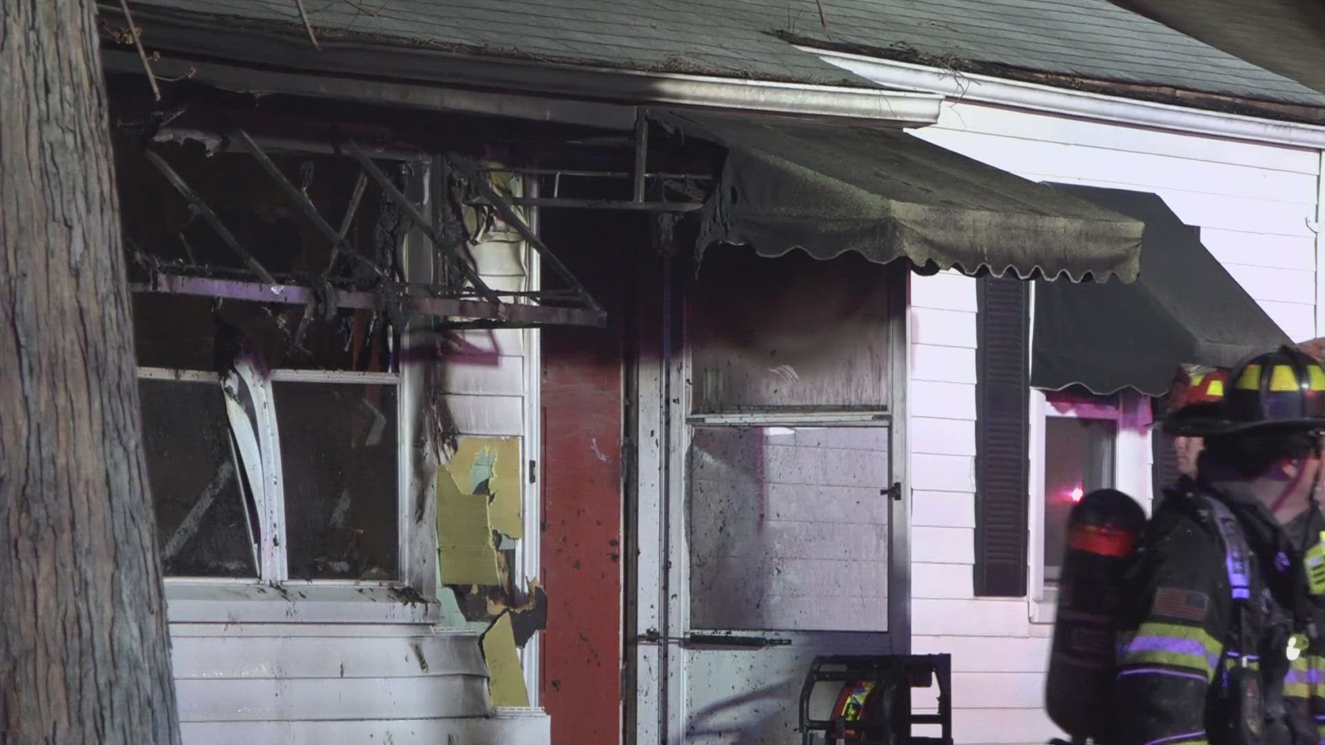 Investigators said early Thursday morning, a fire started in the living room of a home on Krem Avenue in St. Ann. A 67-year-old woman became trapped.