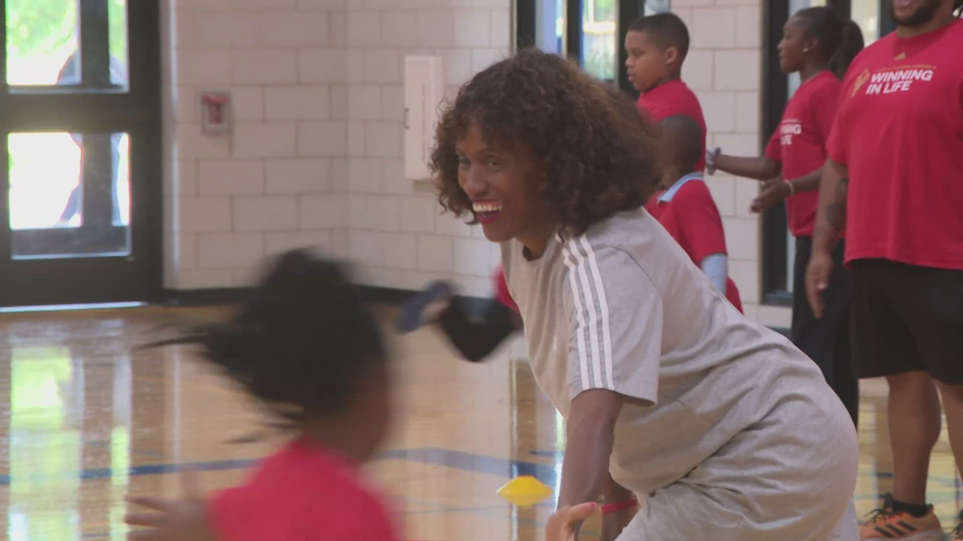 A hometown hero is on a quest to give more children in the Metro East a chance to thrive.