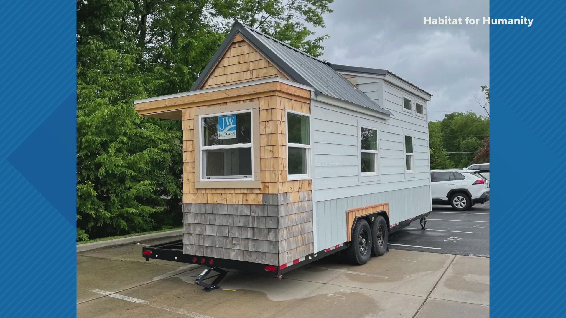 Hours after the tiny home was reported stolen, it was recovered, Des Peres Department of Public Safety Director Eric Hall tells 5 On Your Side.