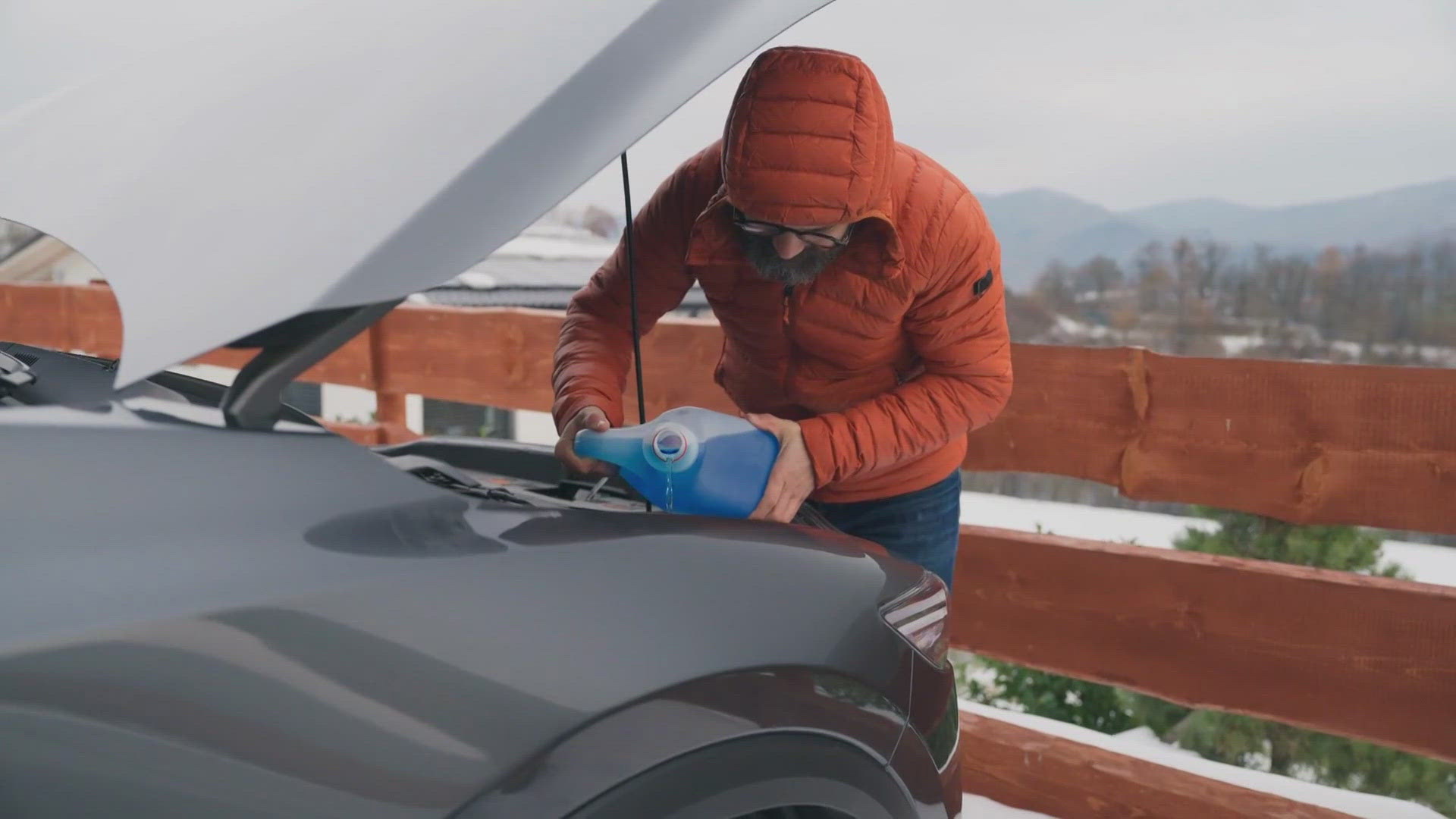 Car experts say people usually forget about checking their car fluids during the winter. Antifreeze is among the most important.