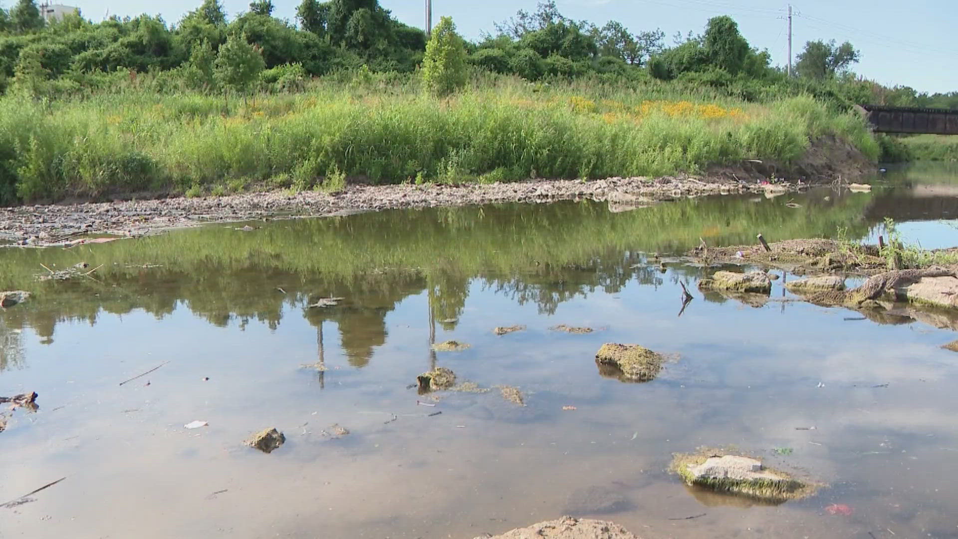 Two years after historic flooding, Brentwood's $56 million flood mitigation plan is complete. Since then, Deer Creek has not flooded onto Manchester.