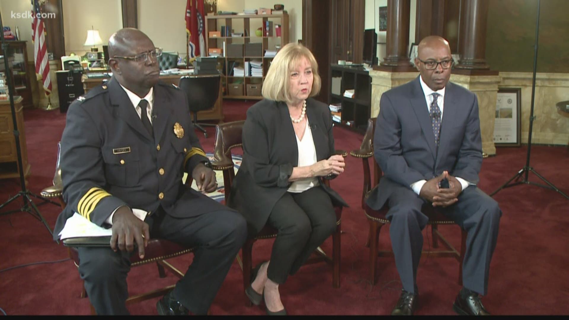 Mike Bush sat down with Mayor Lyda Krewson, Chief John Hayden and Public Safety Director Jimmie Edwards to figure out how they plan to fight an epidemic of violence.
