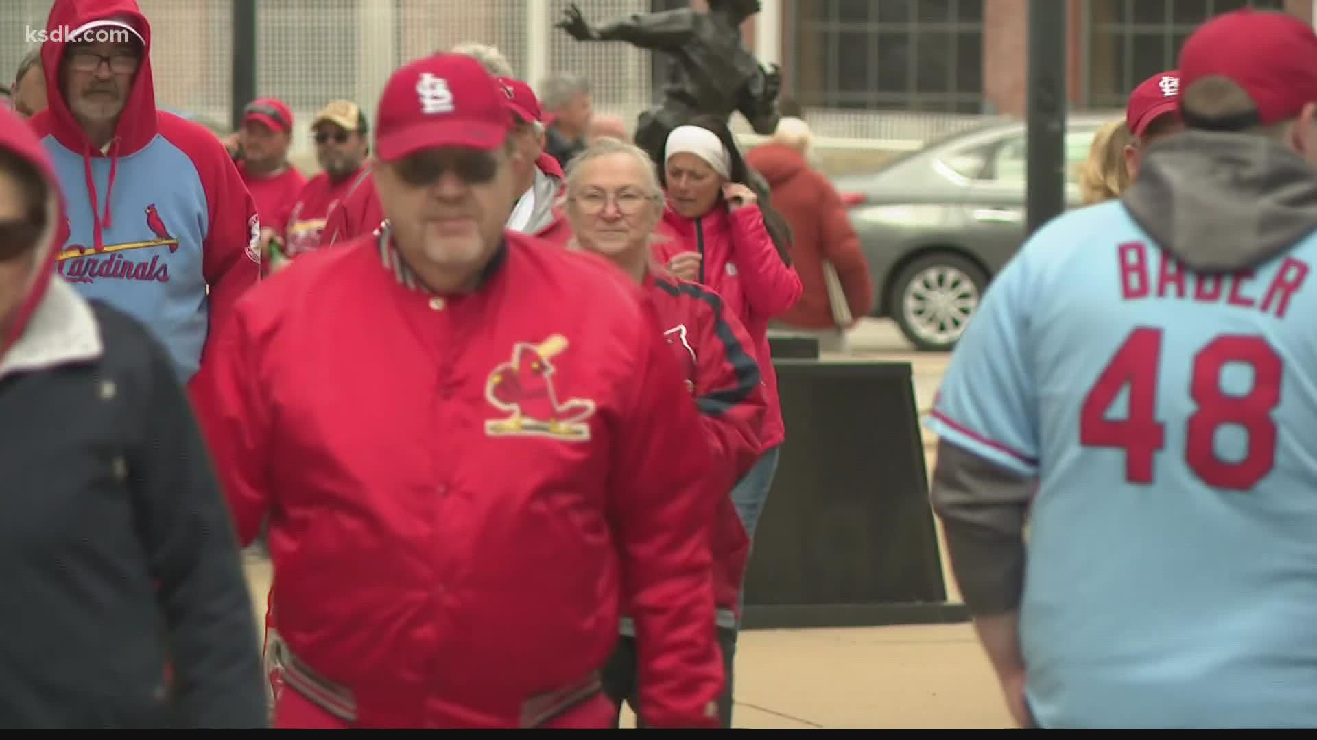 For 50 years, with a pause due to the pandemic, the Hoegemeiers have been at Busch Stadium for the Cardinals' opening day.
