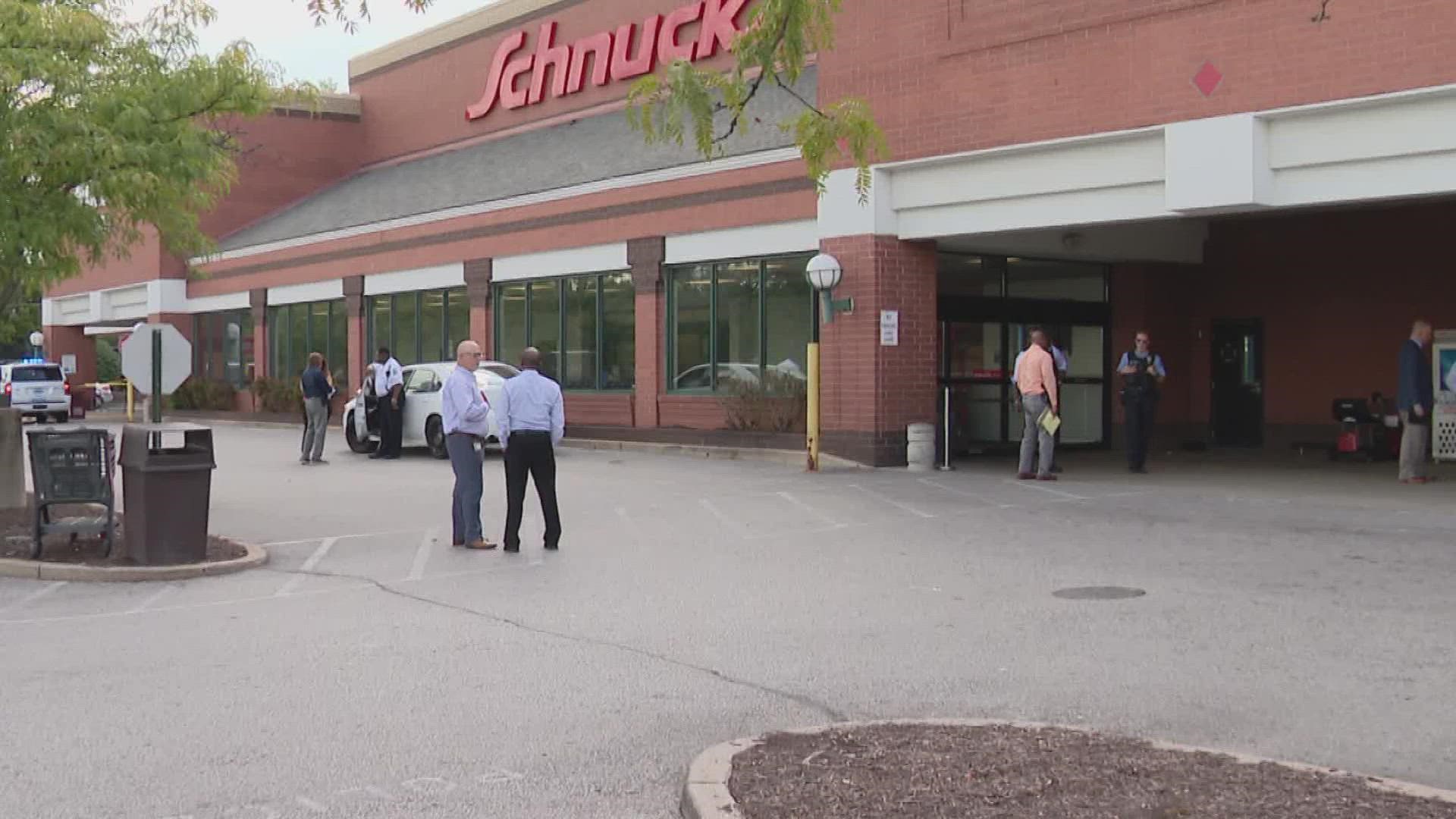 Security officer shoots disorderly man inside Schnucks Grocery Store