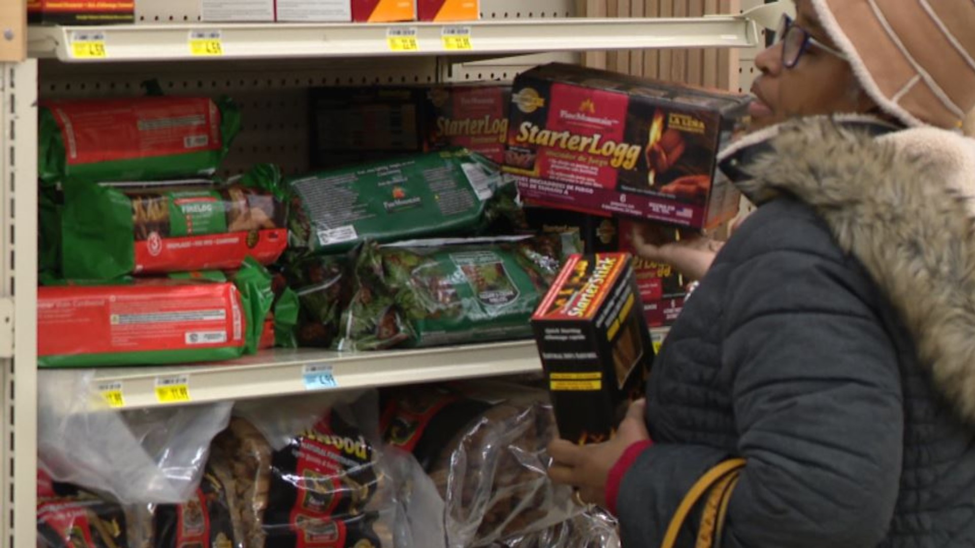 Everything you need to prepare for a winter storm was selling quickly on Saturday.