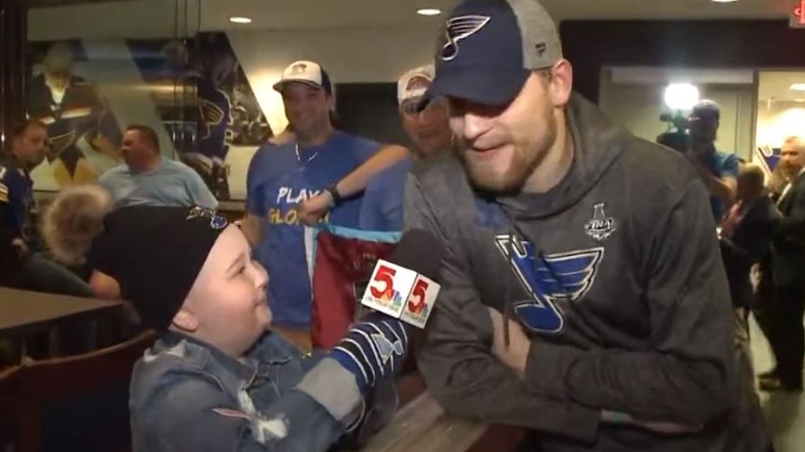 Bobbleheads coming of St. Louis Blues and super fan Laila Anderson