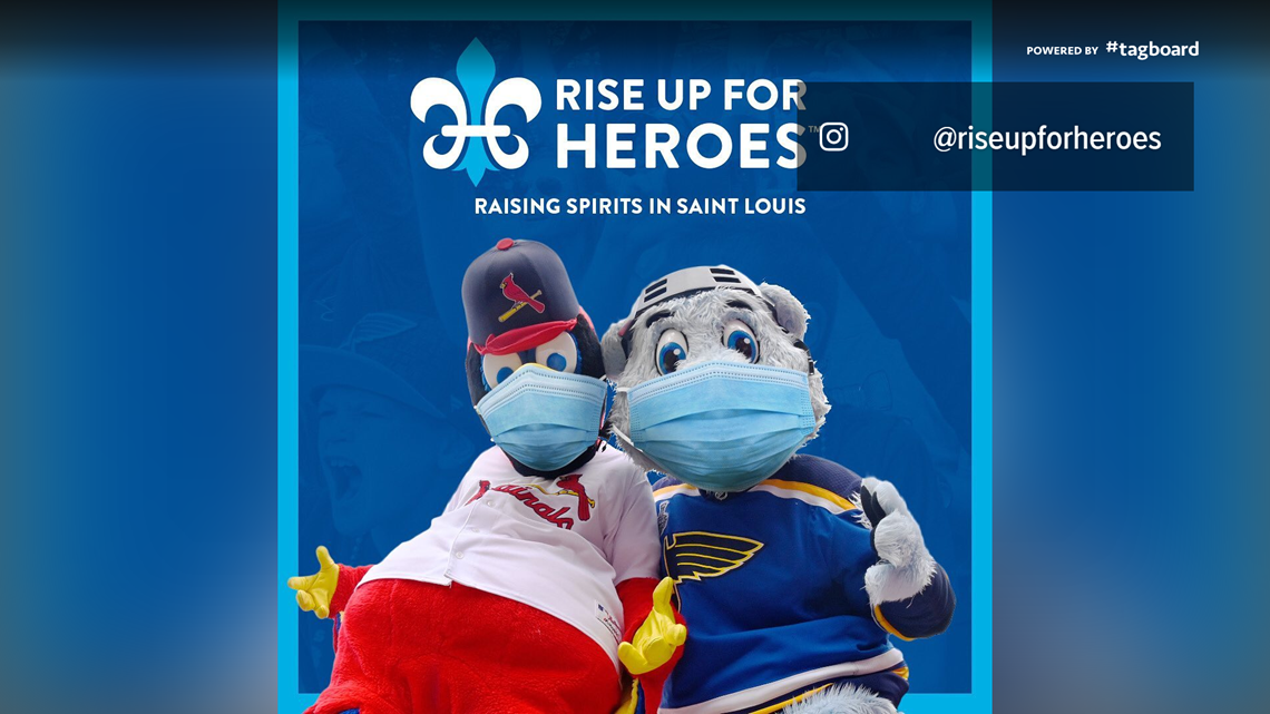 Louie and Fredbird lead the first night of Rise Up for Heroes 