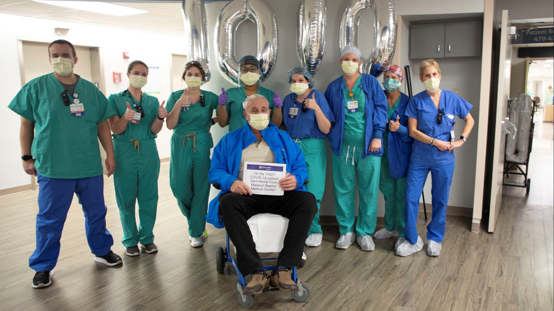 Missouri Baptist discharges 1,000th COVID19 patient