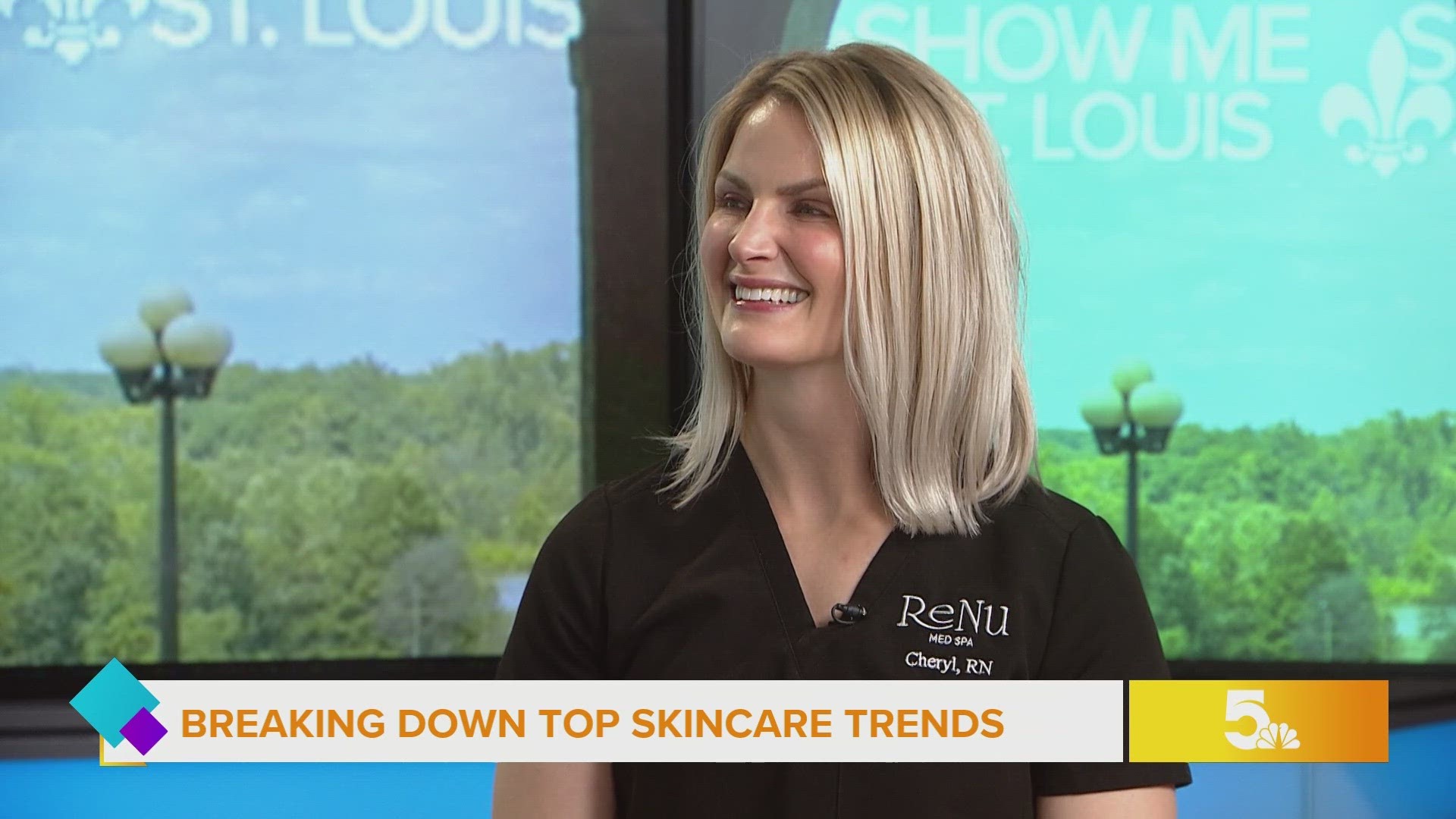 Mary chats with Cheryl Hazen, owner of ReNu Med Spa