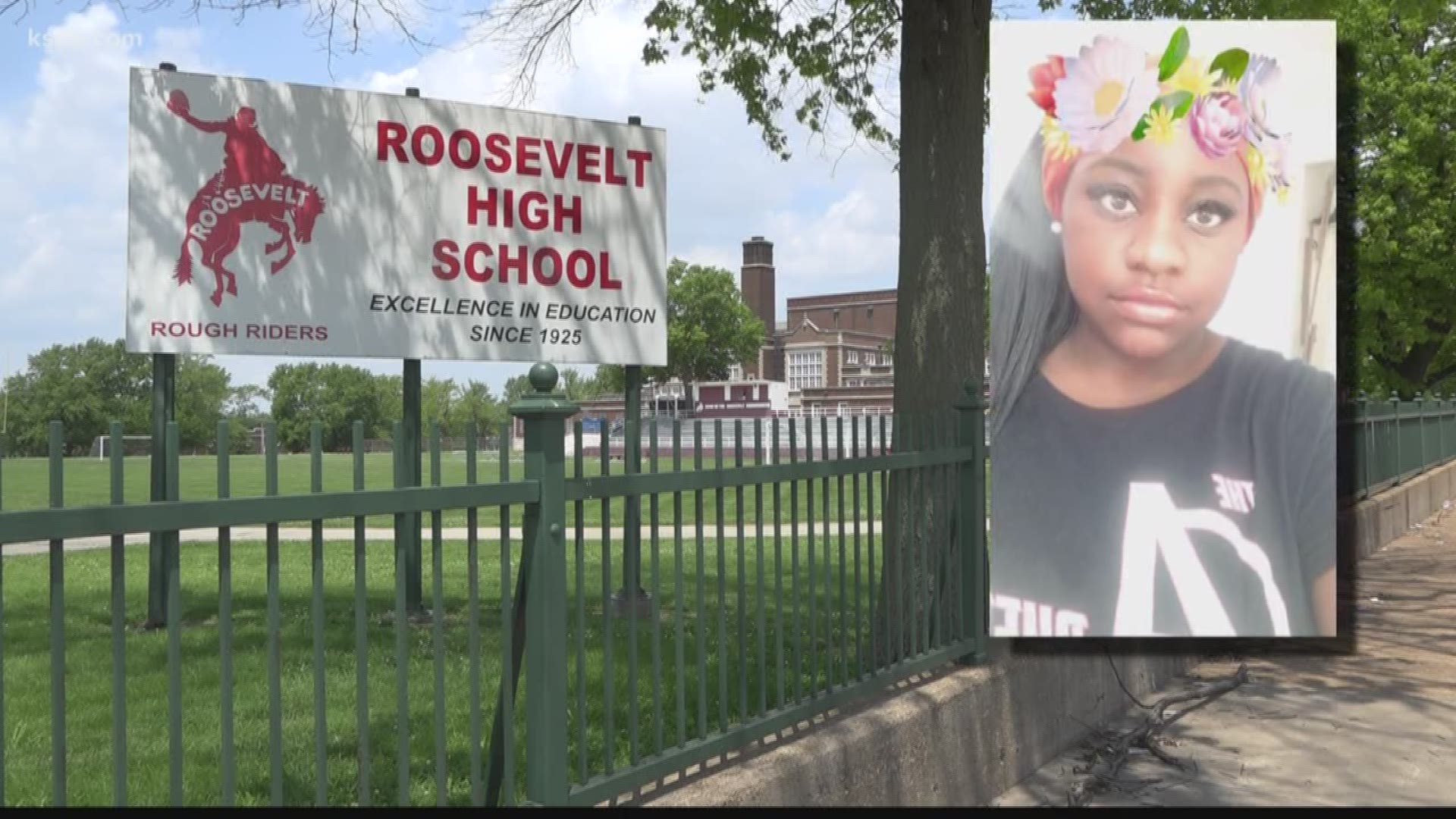 Police found 16-year-old Kristina Curry dead on the rear parking lot at Roosevelt high school, where she attended school. They said she had been shot several times.