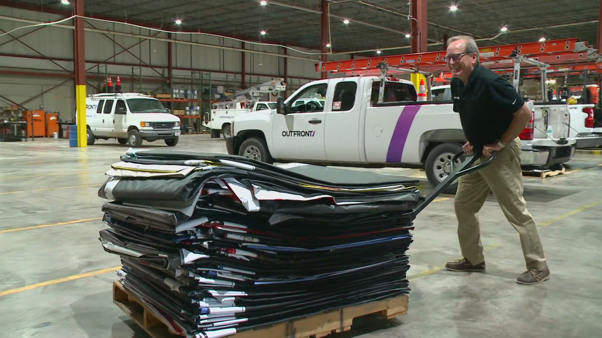 A number of advertising companies are stepping up to provide people with crucial supplies needed to stabilize their homes.