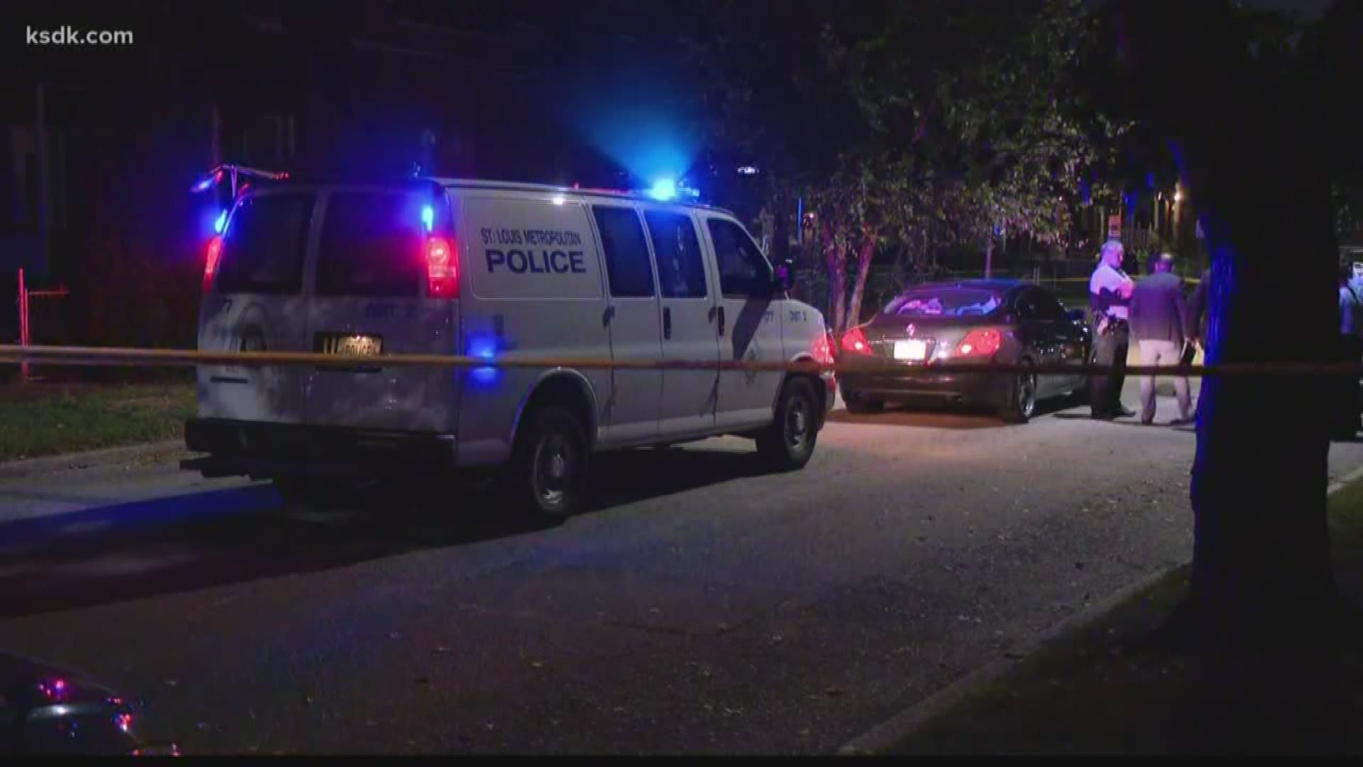 The woman died after she was found shot in Forest Park Southeast.