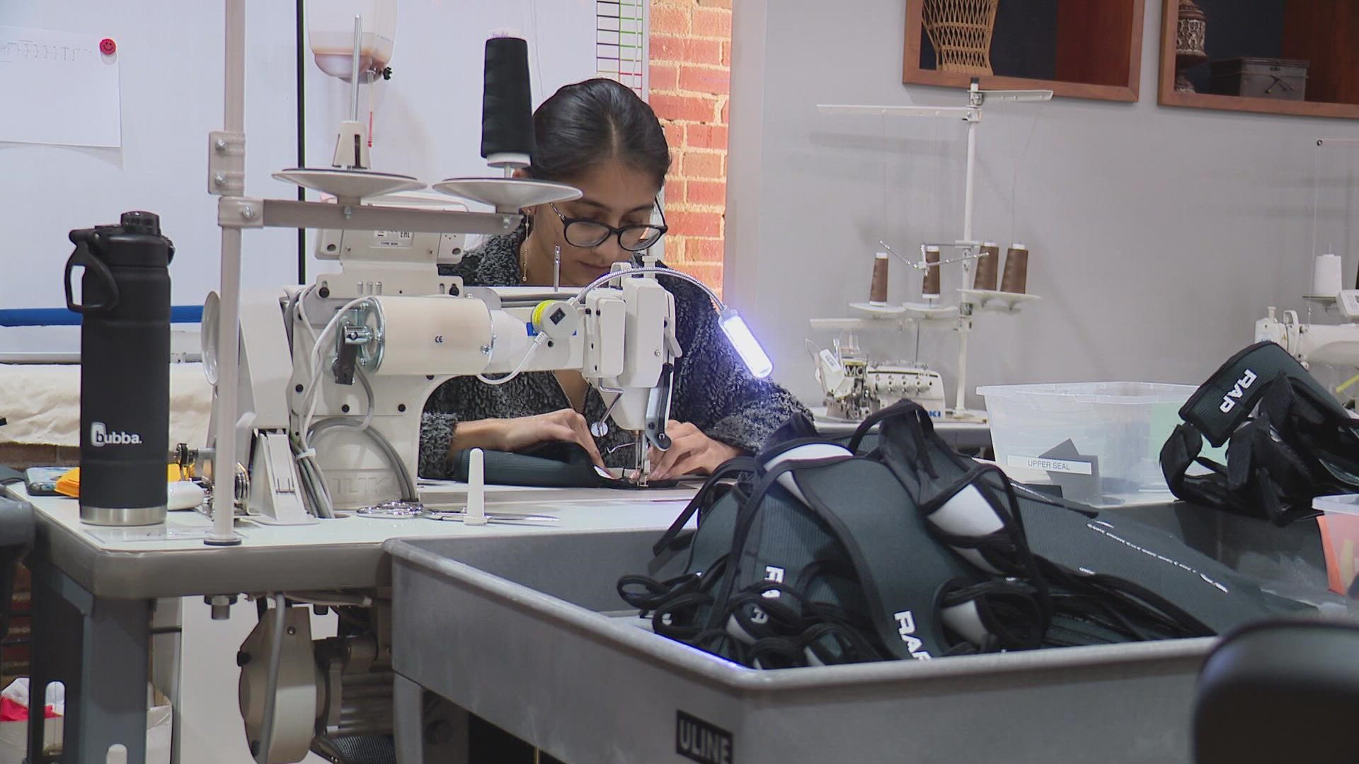 The Collective Thread is a nonprofit business that has found success finding and retaining skilled workers to support small-batch clothing manufacturing.