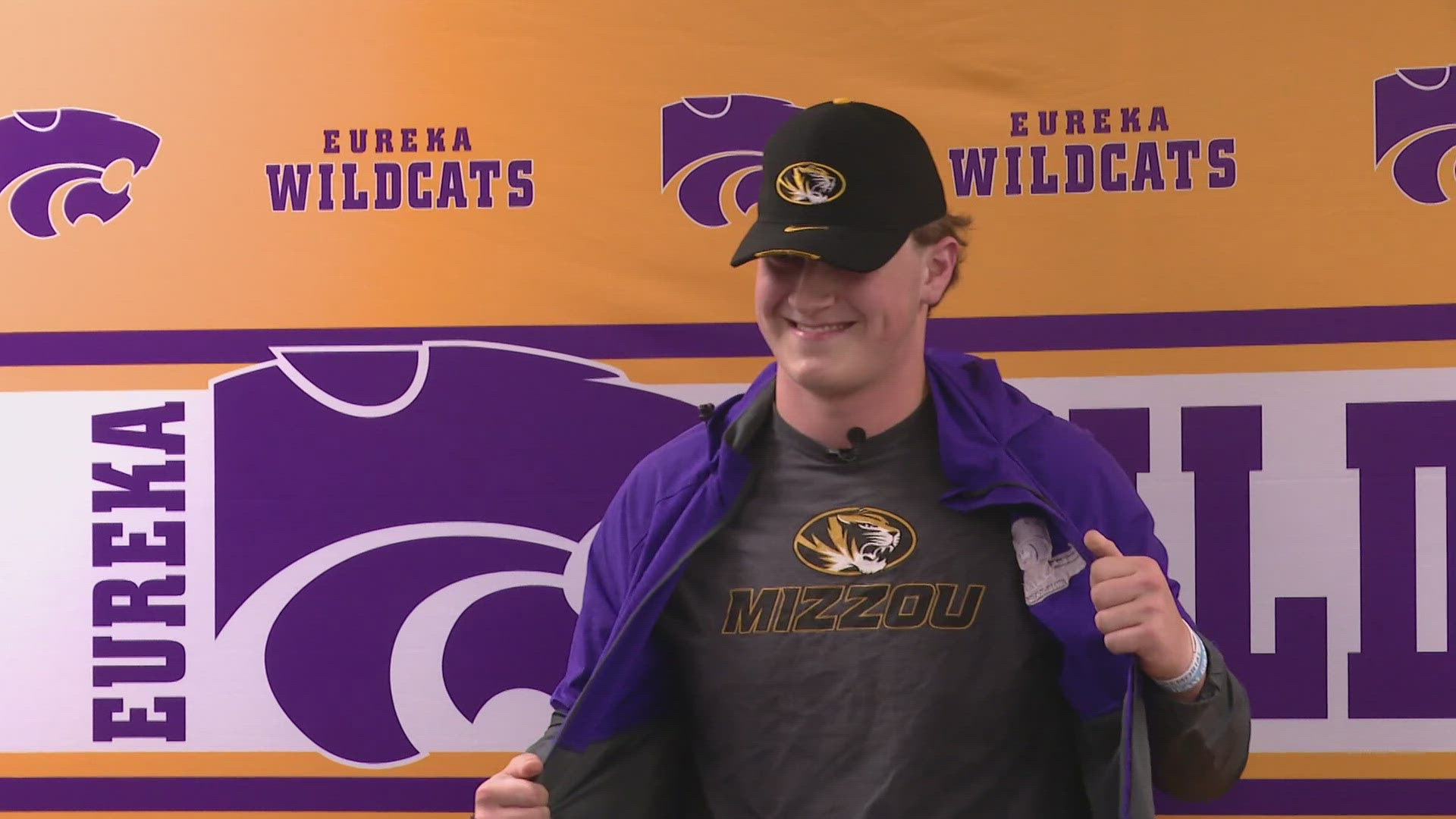 Four-star recruit Jack Lange committed to Mizzou on Thursday. He is a 6-foot-8, 275-pound offensive tackle.