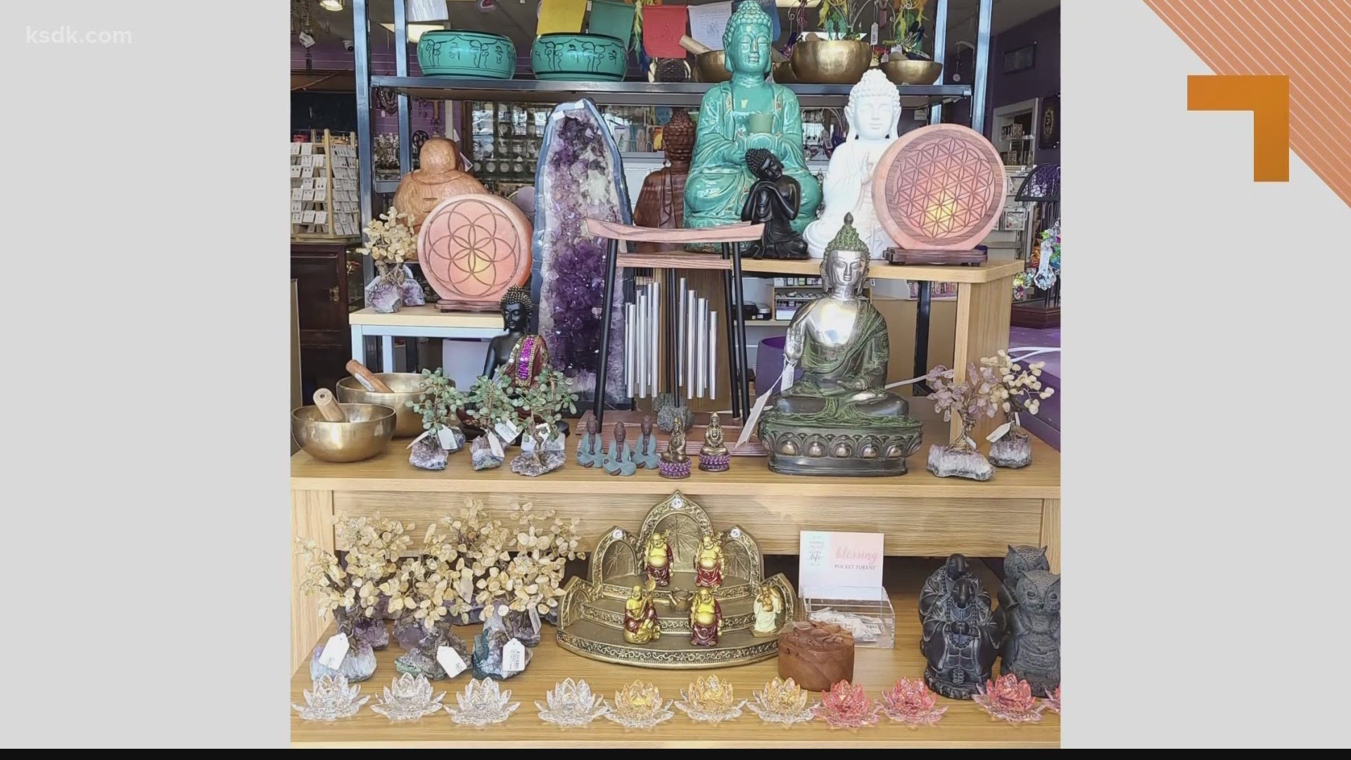 The store has everything from incense and candles to jewelry, books, tarot cards and many more unique gifts.