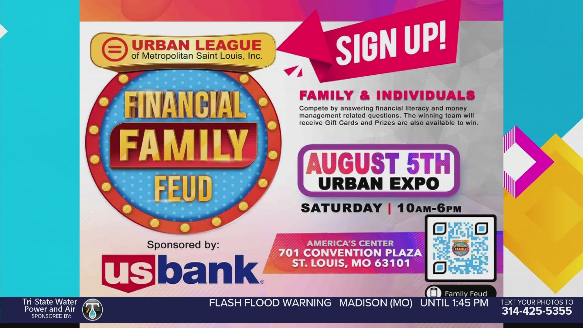 Sponsored U.S. Bank is hosting Financial Family Feud at the Urban Expo this weekend