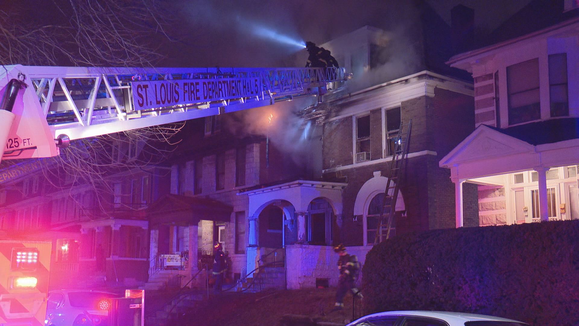 Fire destroys St. Louis family's home on New Year's Day