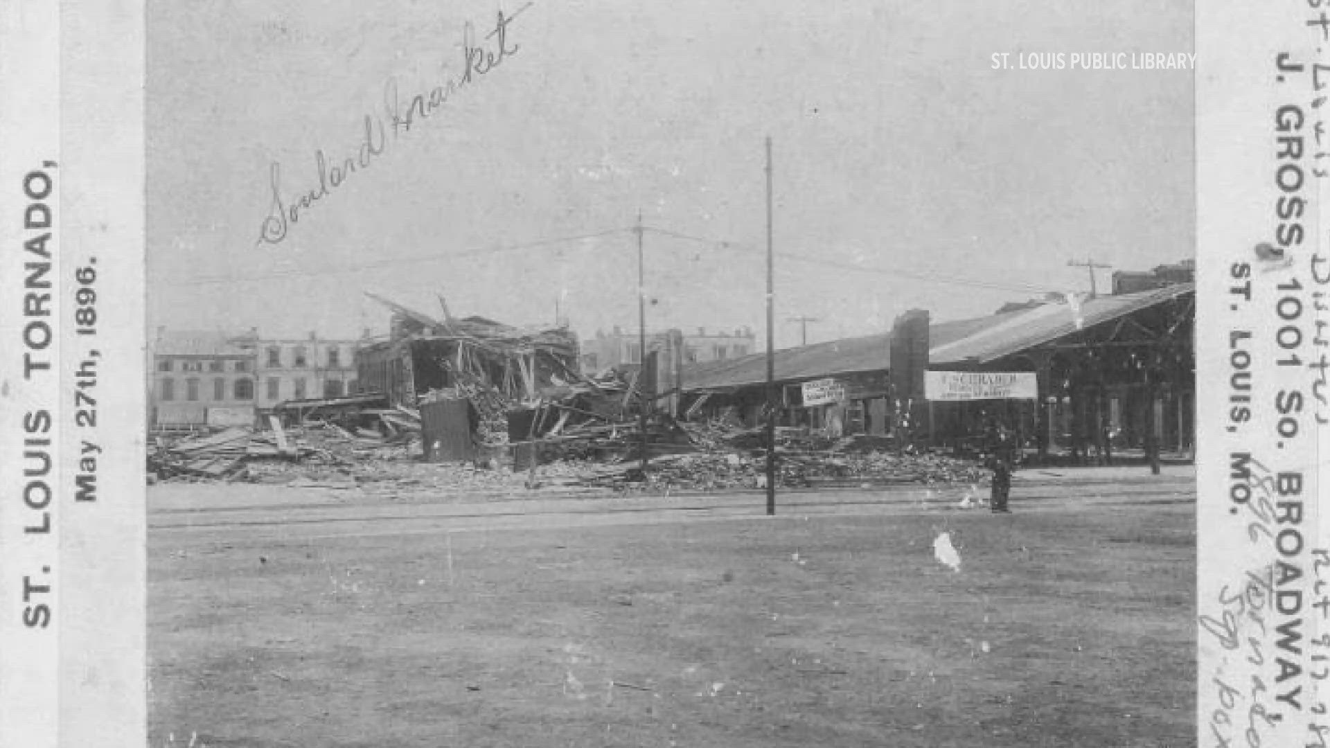 On May 27, 1896, a tornado touched down in St. Louis. It killed 255 people and injured at least a thousand.