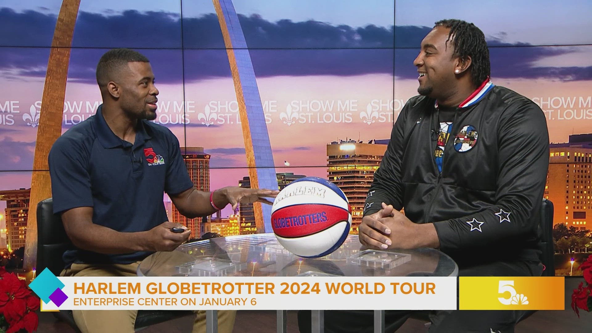 The Harlem Globetrotters are excited to bring the 2024 World Tour to St. Louis on January 6th.