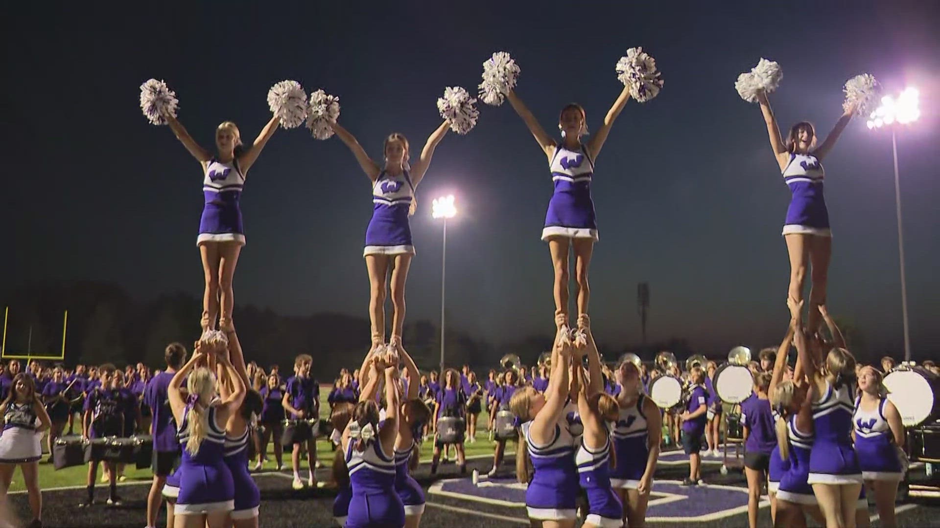 Fort Zumwalt West has pushed back the start time of its Friday football game to 8 p.m. due to the heat. It's the first football game of the school year.