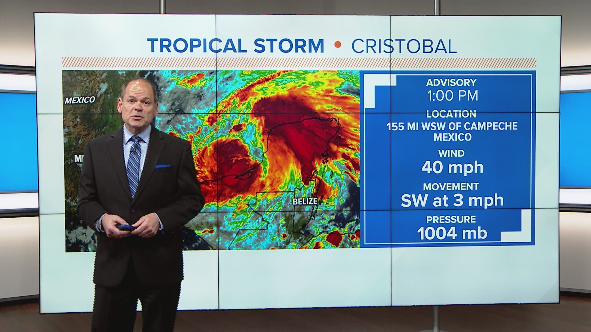 Tuesday evening weather