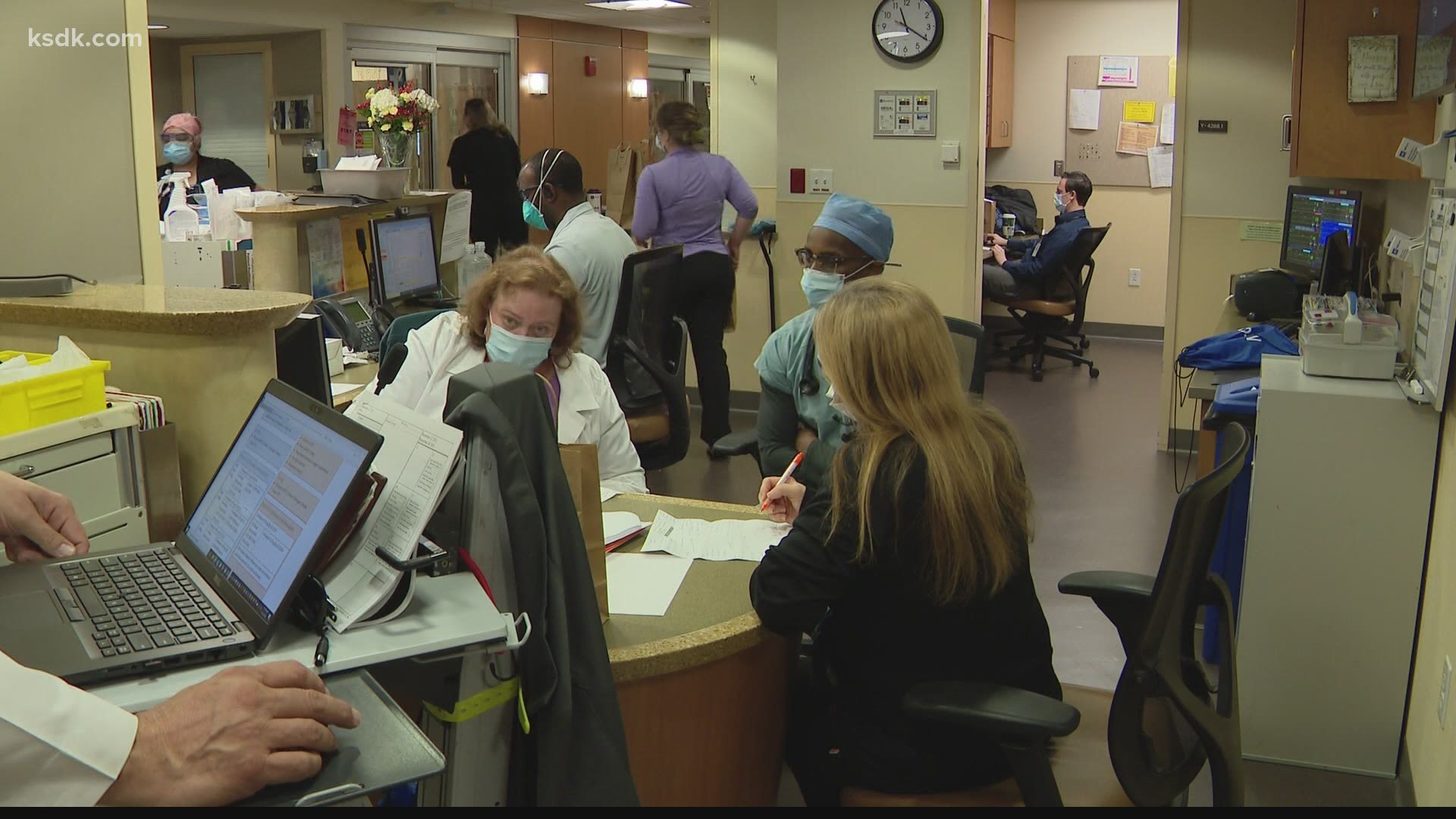 ICU's are at 88 percent capacity across the region right now