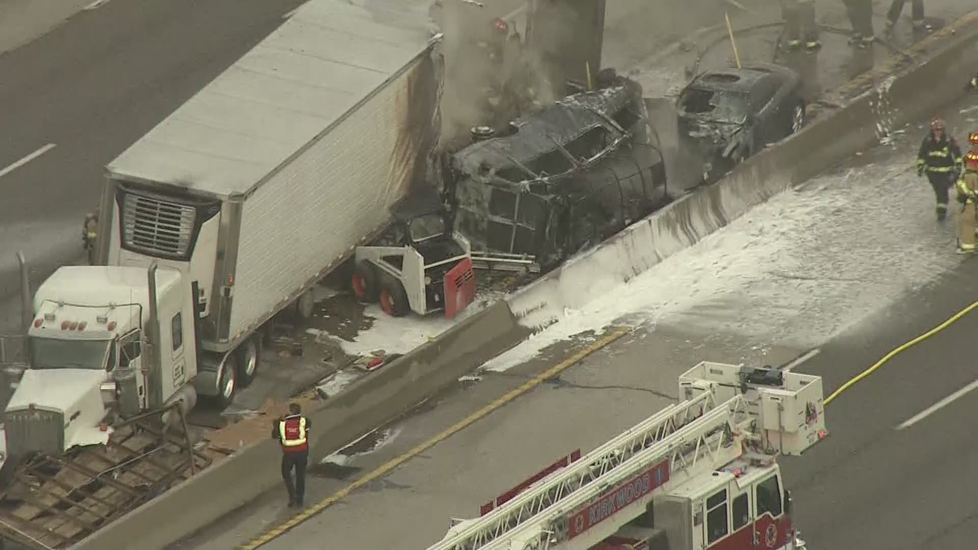 All Lanes Of SB I-270 Reopened After Fatal Accident, Semi Fire | Ksdk.com