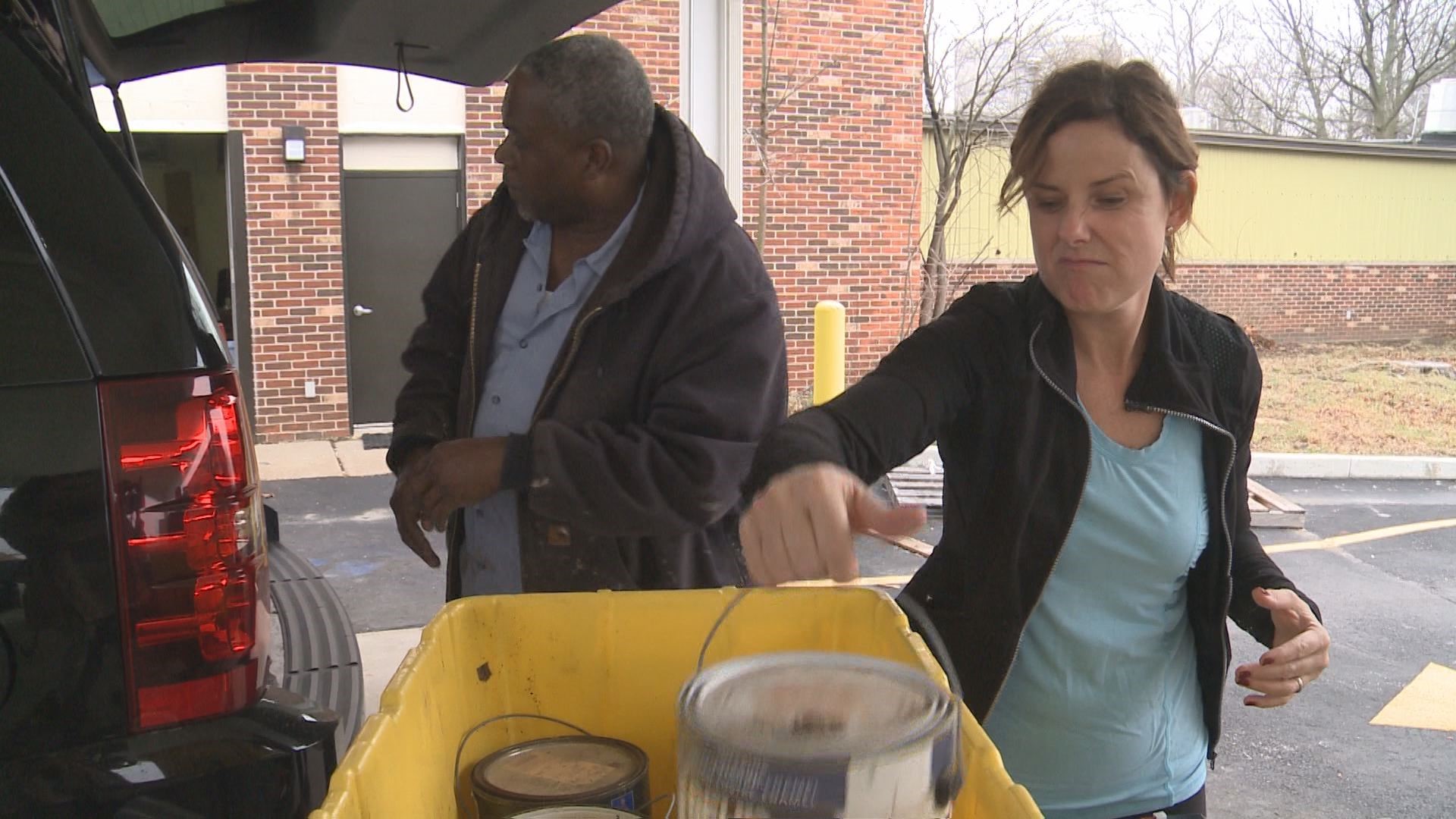 Here's where you can take all that old paint