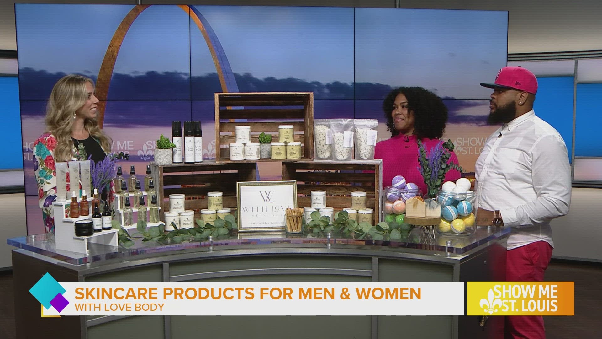 Friday morning, With Love joined Mary in studio to share about their skincare business.
