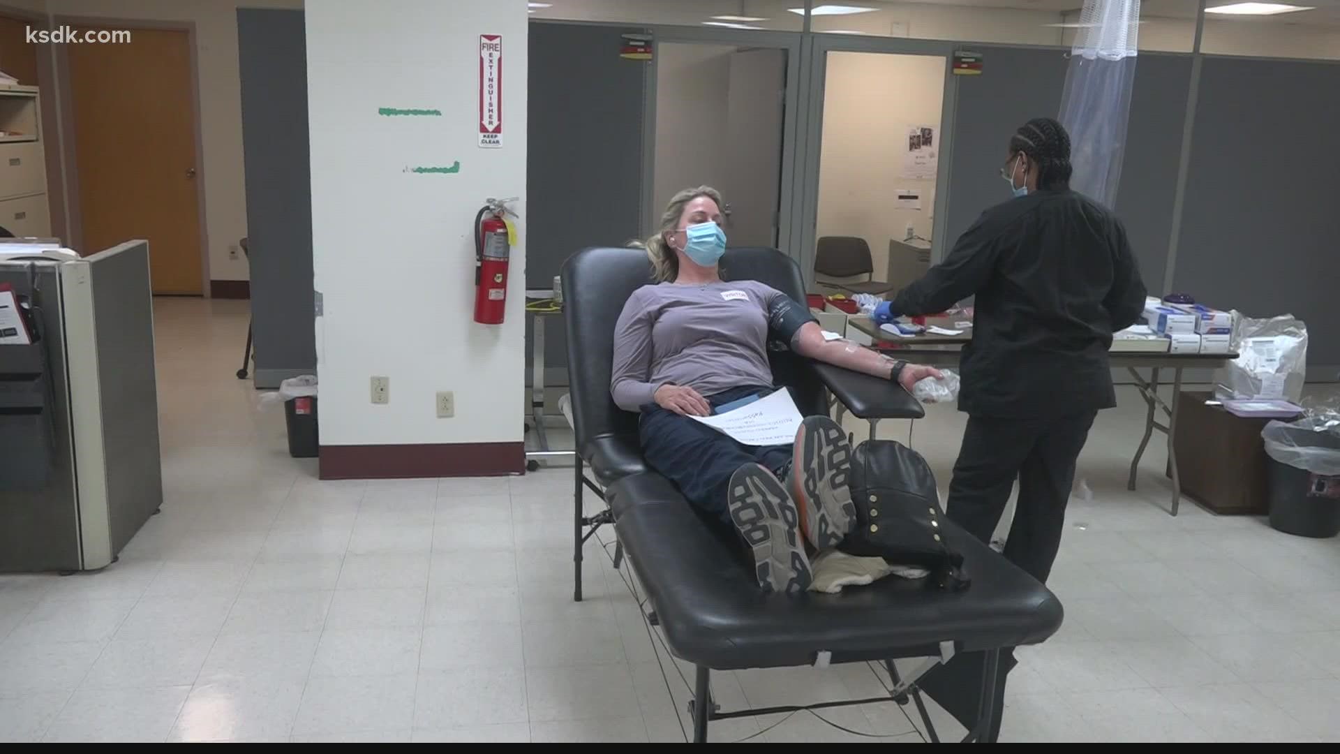 The country is under a blood supply shortage. Local and national groups say it is time to lift a ban on gay men donating blood.