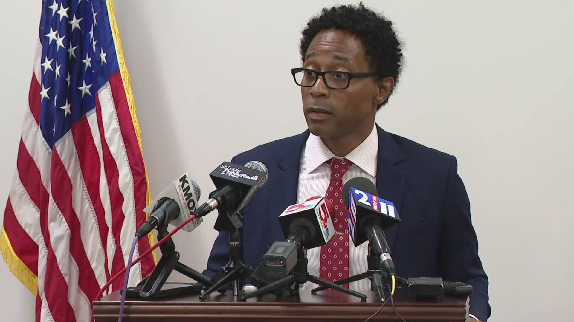 Wesley Bell says no charges will be filed against former Ferguson Police officer Darren Wilson in the shooting of Michael Brown after review