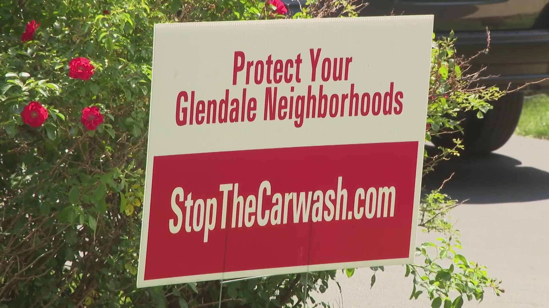 Some Glendale residents are pushing back against plans for a car wash in their neighborhood. They took their concerns to a planning commission meeting at City Hall.