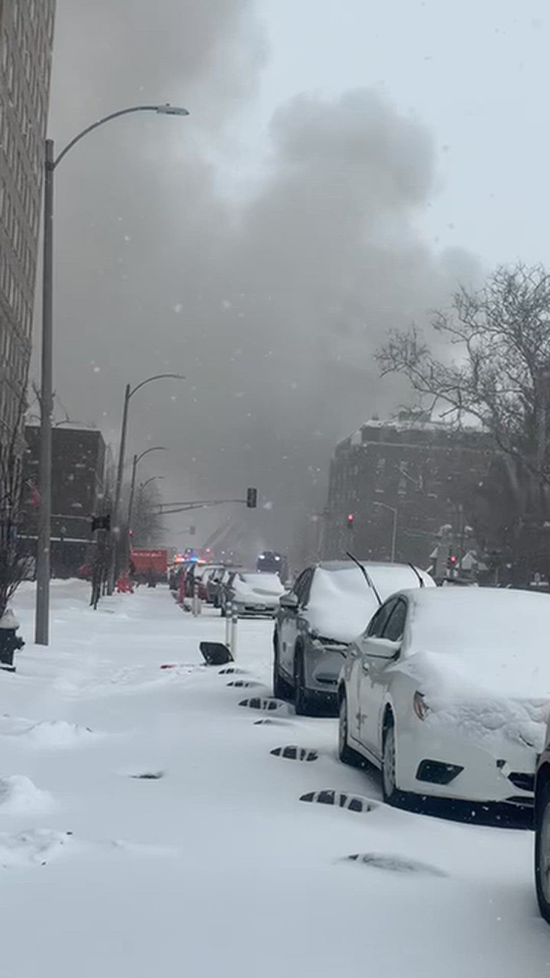 Fire in partially occupied building | ksdk.com